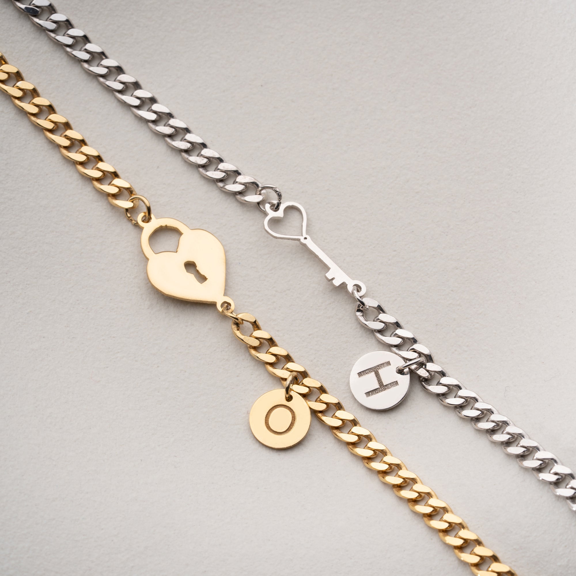 LOVE BUCHSTABEN ARMBÄNDER | 925 SILBER