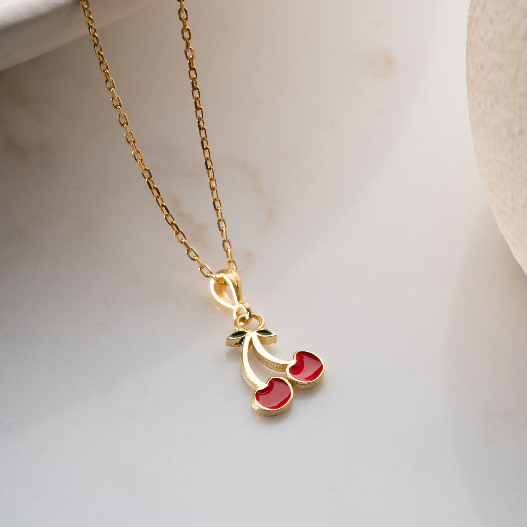 SWEET CHERRY HALSKETTE | 925 SILBER