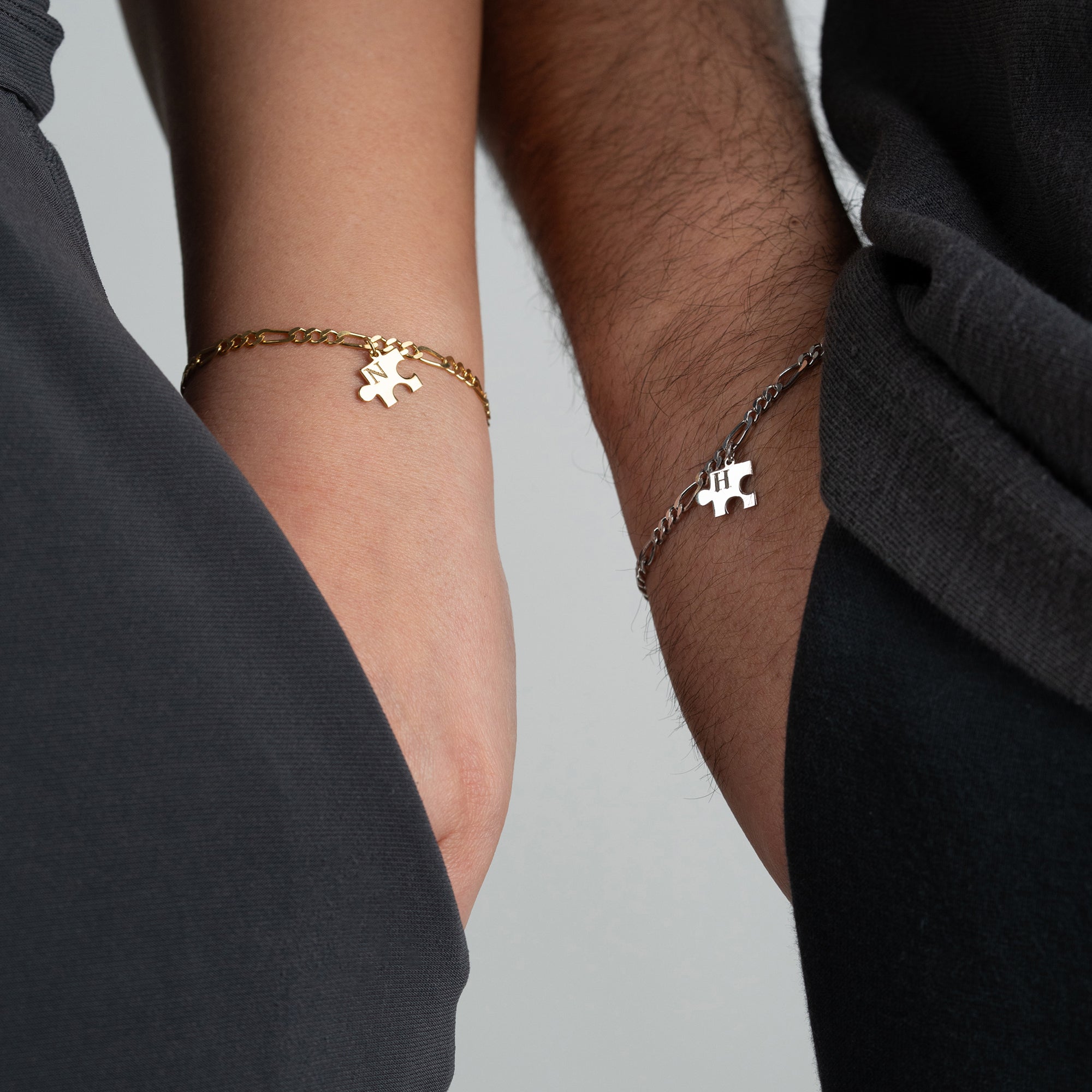 PARTNER PUZZLE ARMBAND | 925 SILBER