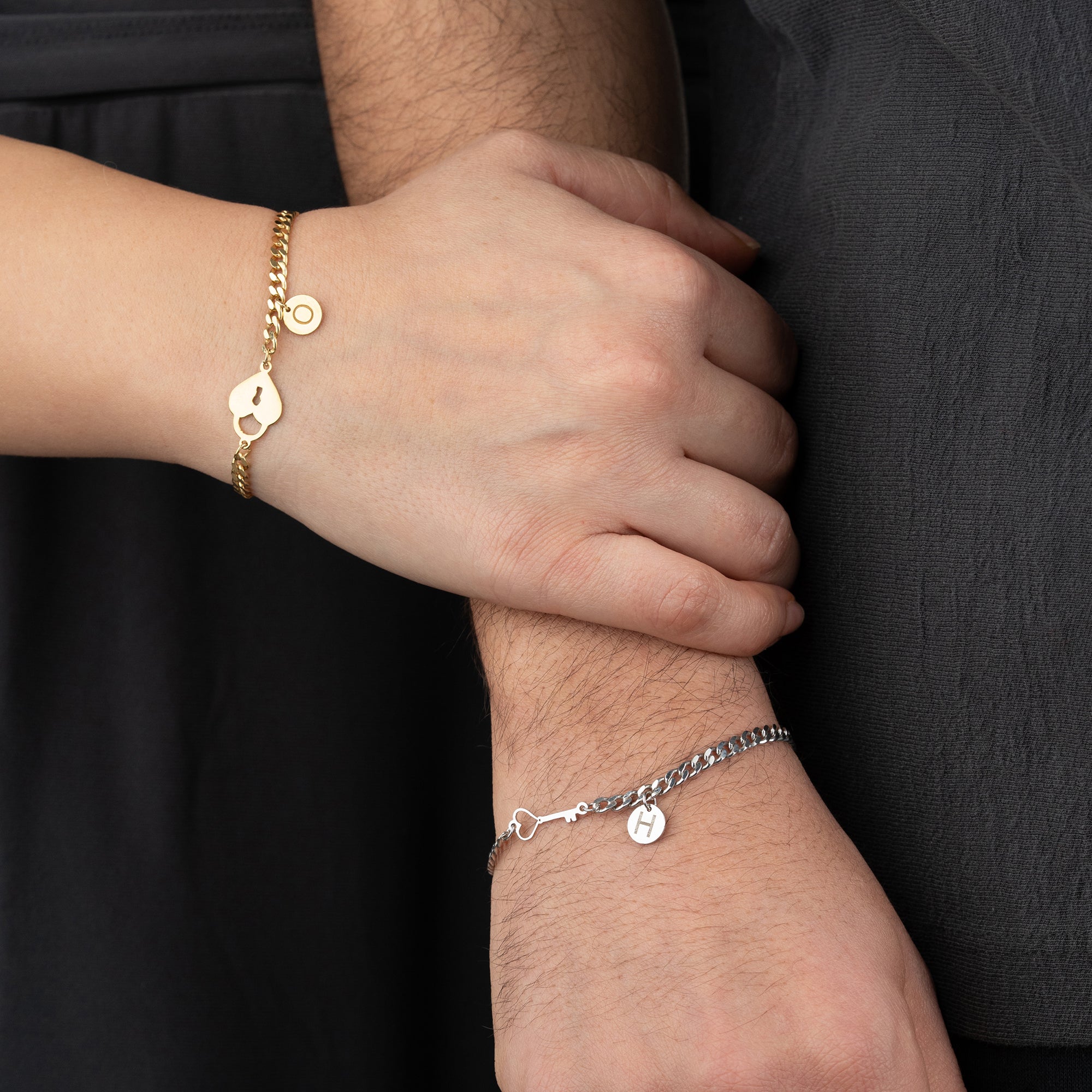 LOVE BUCHSTABEN ARMBÄNDER | 925 SILBER