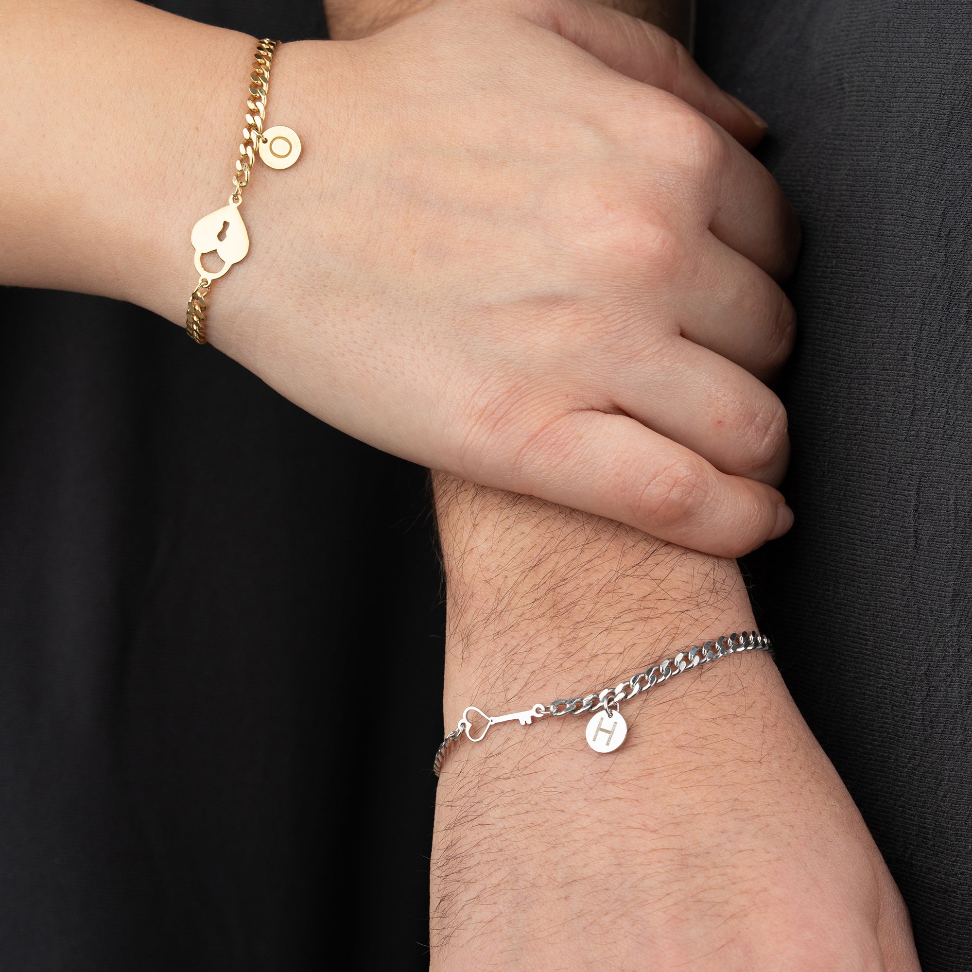 LOVE BUCHSTABEN ARMBÄNDER | 925 SILBER