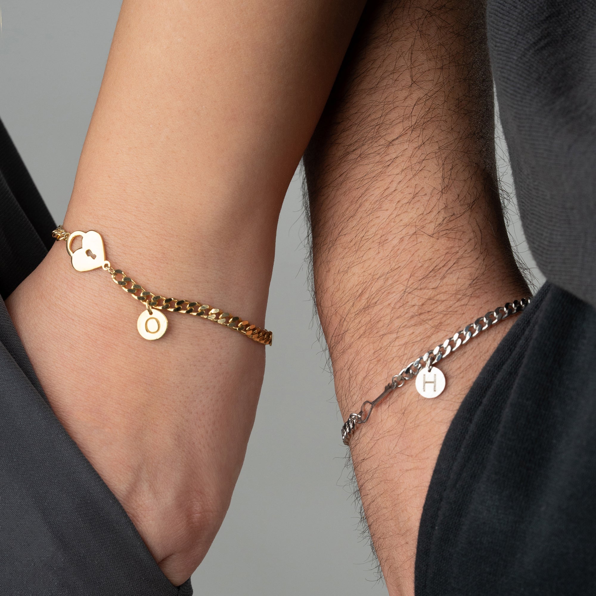 LOVE BUCHSTABEN ARMBÄNDER | 925 SILBER