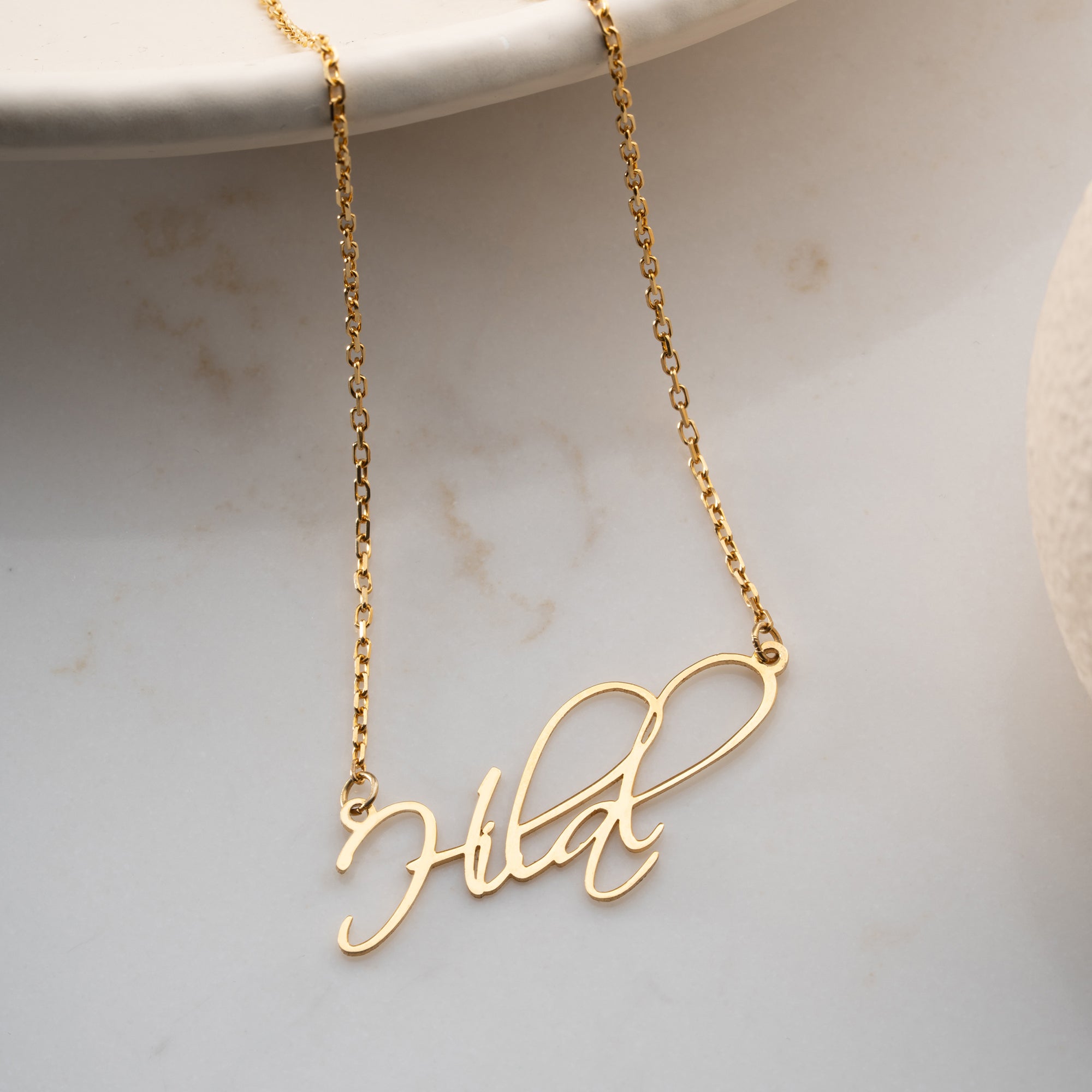 SCRIPT NAMENSKETTE | 925 SILBER