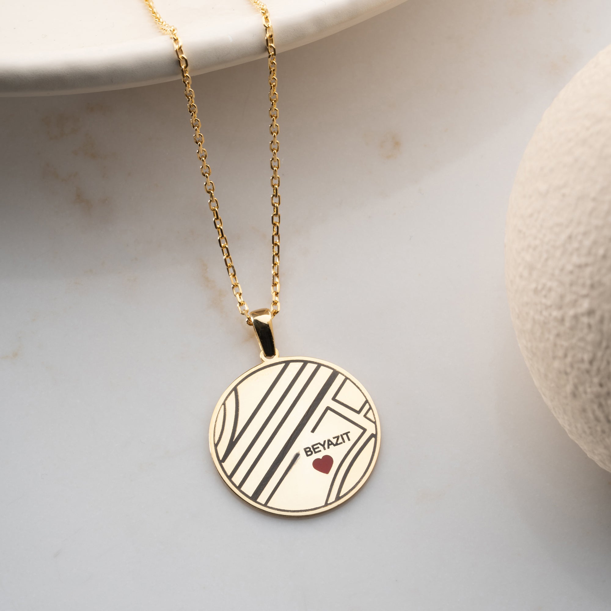 BIG BEE NECKLACE | 925 SILVER
