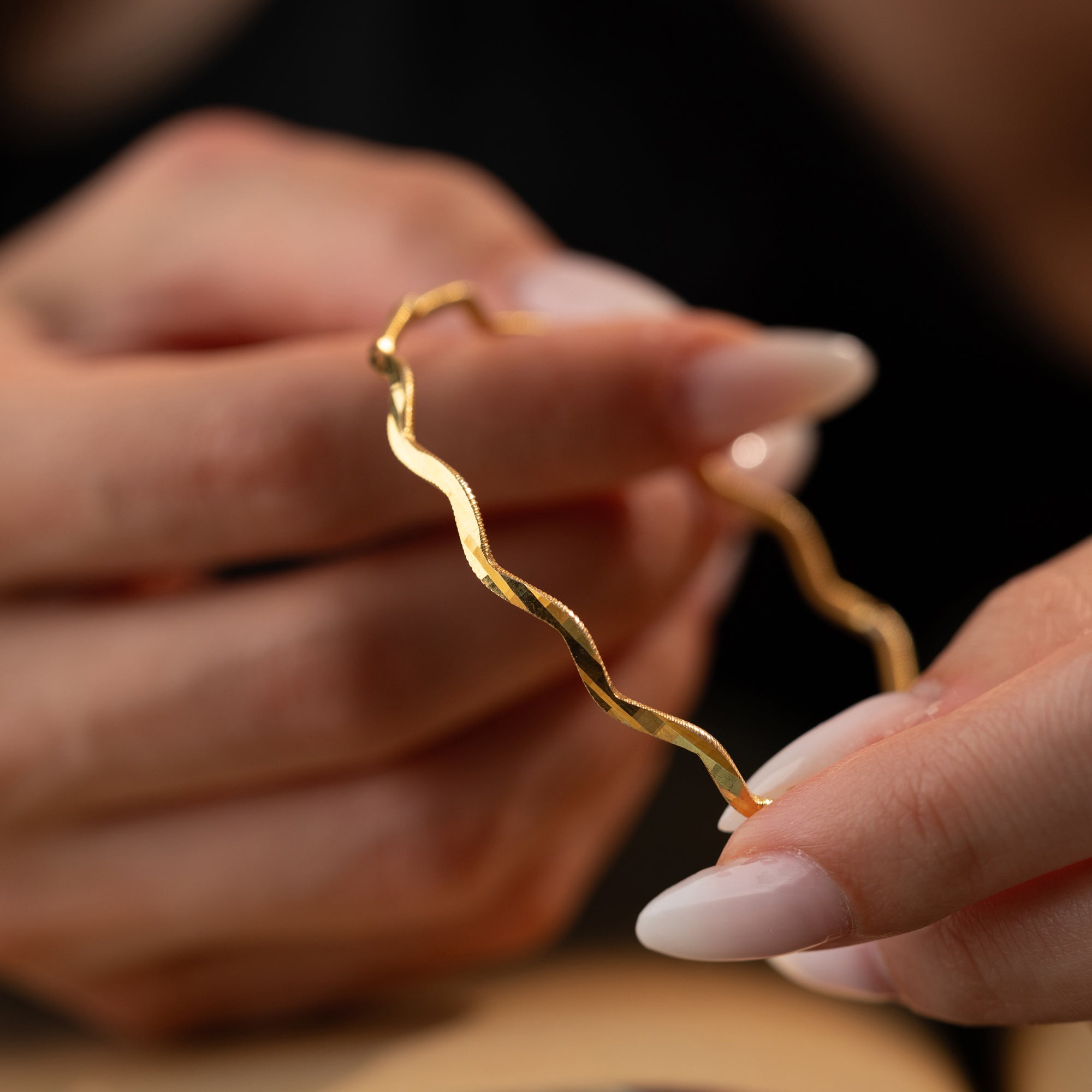 ZIKZAK AJDA ARMREIFEN | 925 SILBER