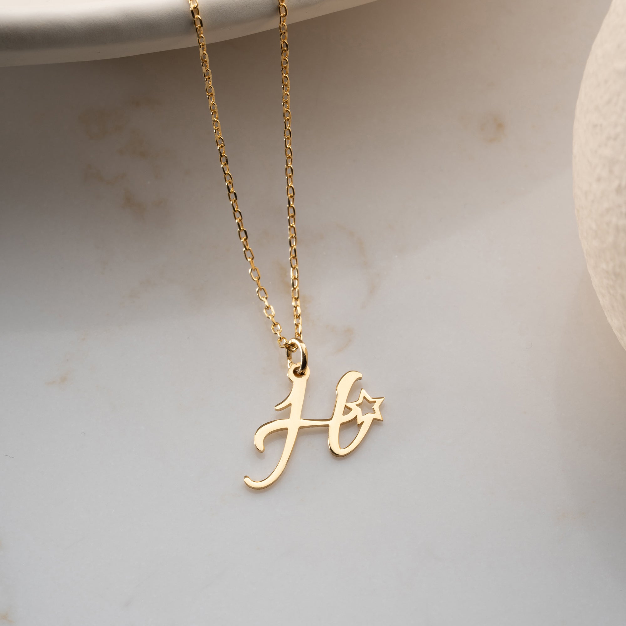 SIRIUS BUCHSTABEN HALSKETTE | 925 SILBER