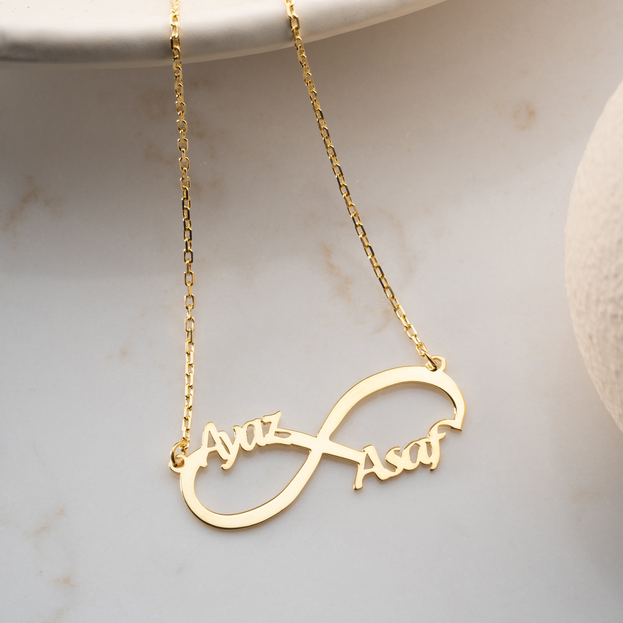 INFINITY NAME NECKLACE | 925 SILVER