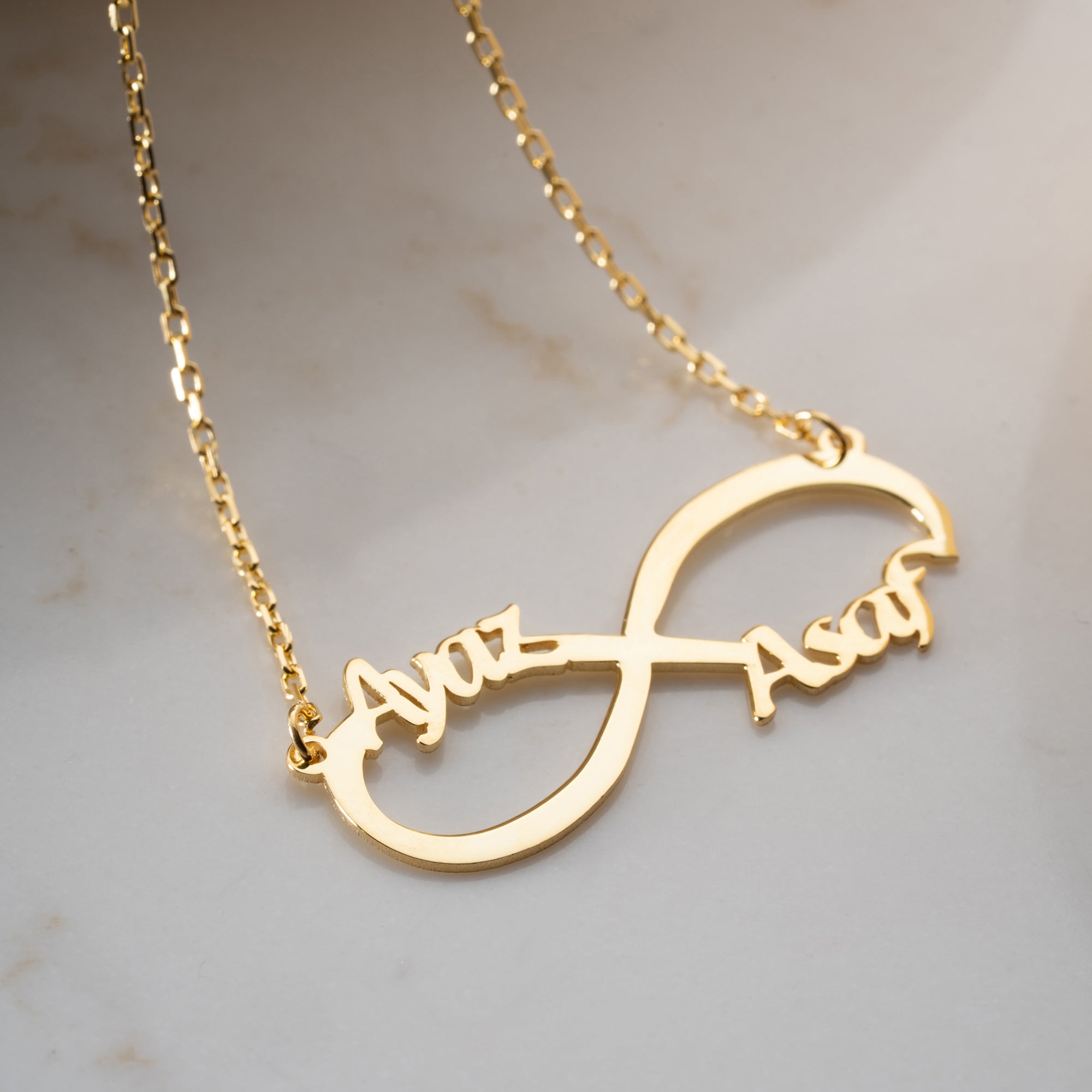 INFINITY NAME NECKLACE | 925 SILVER