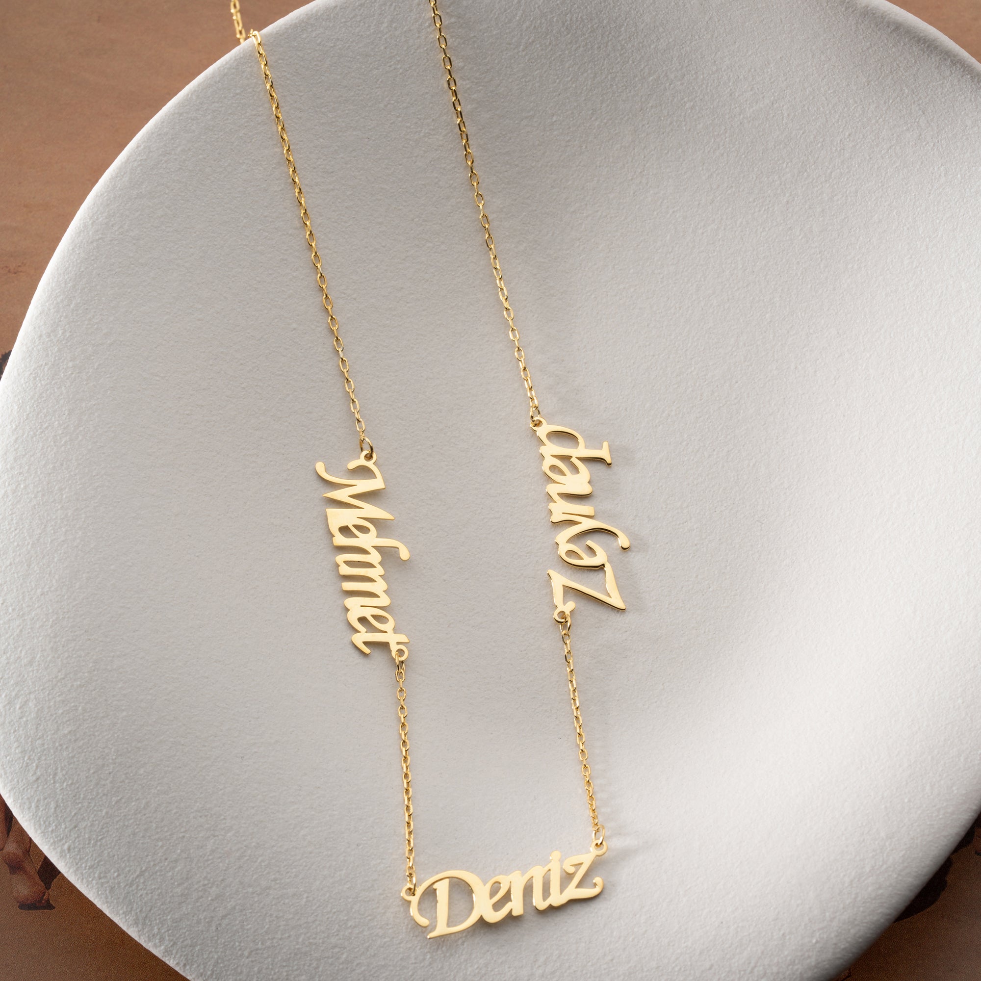 3'ER NAMENSKETTE II- 925 SILBER