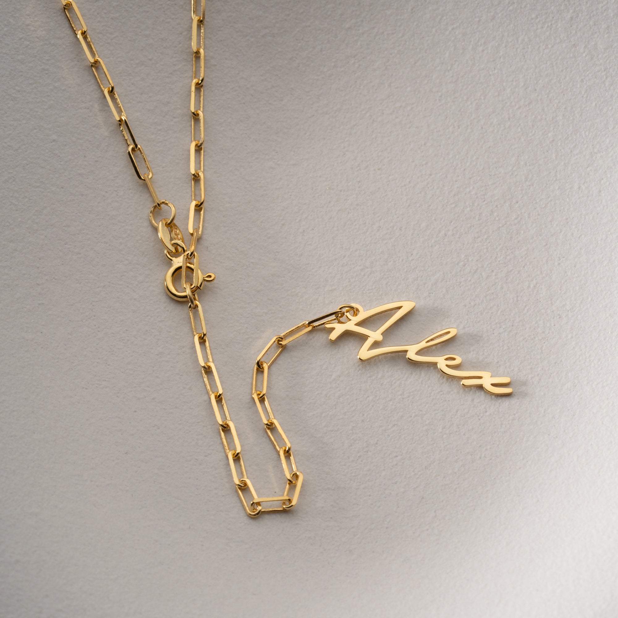 Signature name necklace Seldom - Y - 925 SILVER