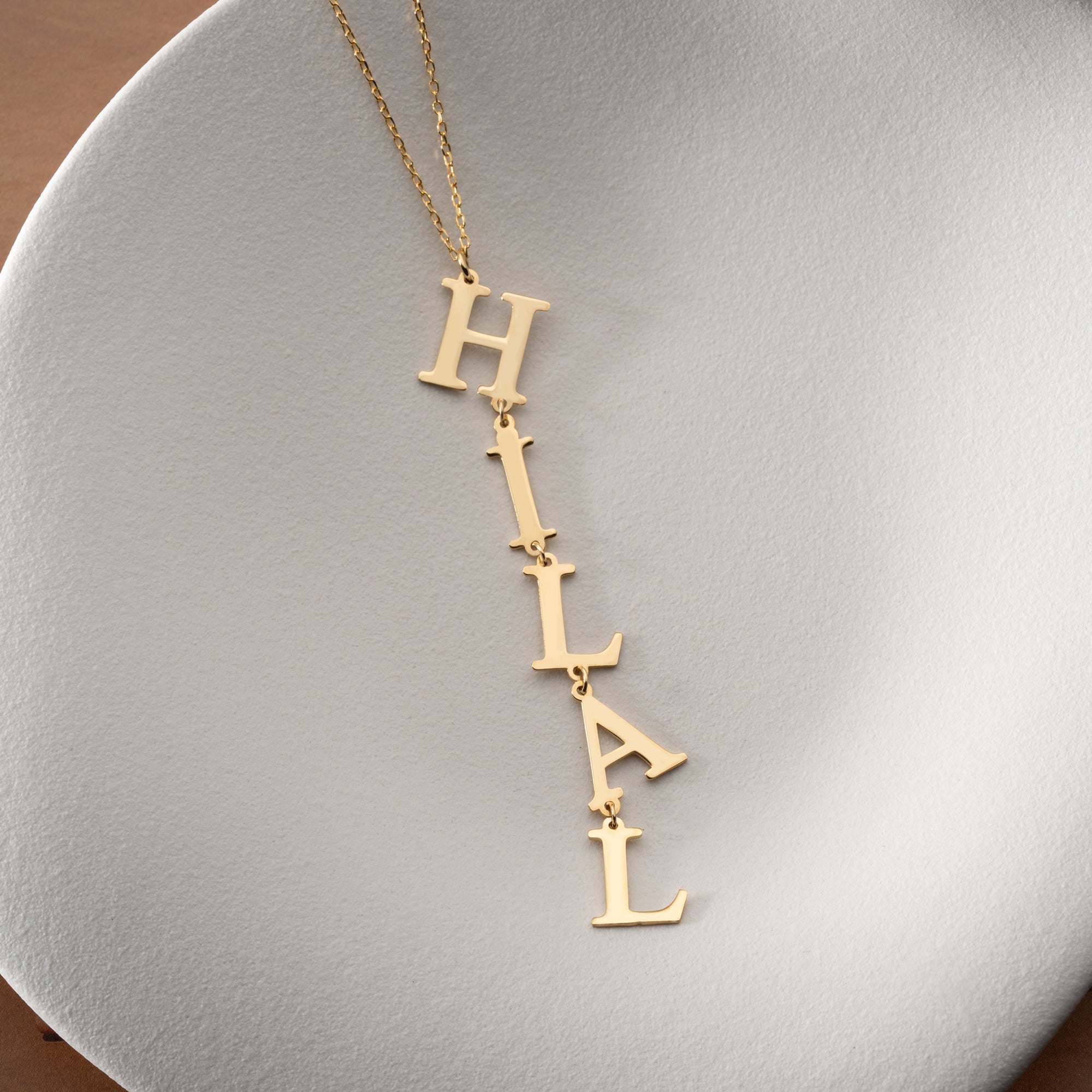 MIA Y NAME NECKLACE | 925 SILVER