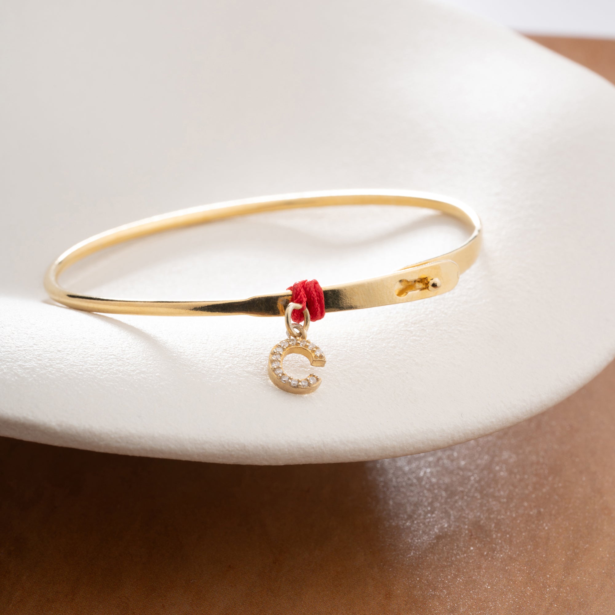 INFINITY BUCHSTABEN ARMREIFE | 925 SILBER