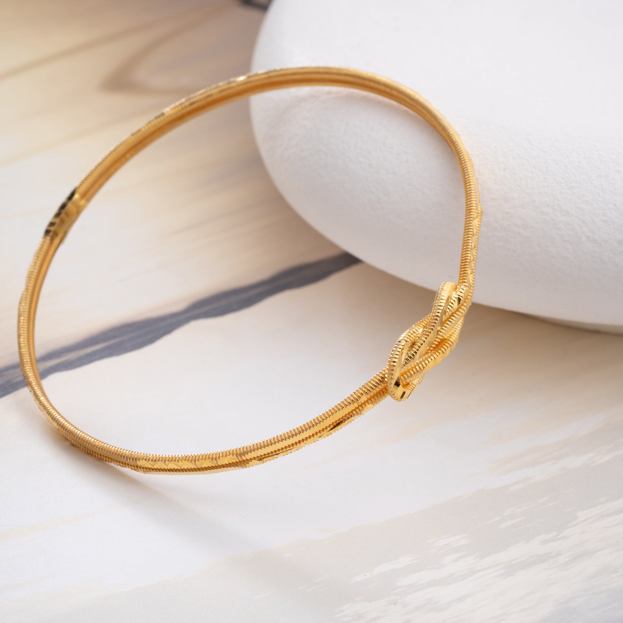 LIEBESKNOTEN AJDA ARMREIFEN | 925 SILBER