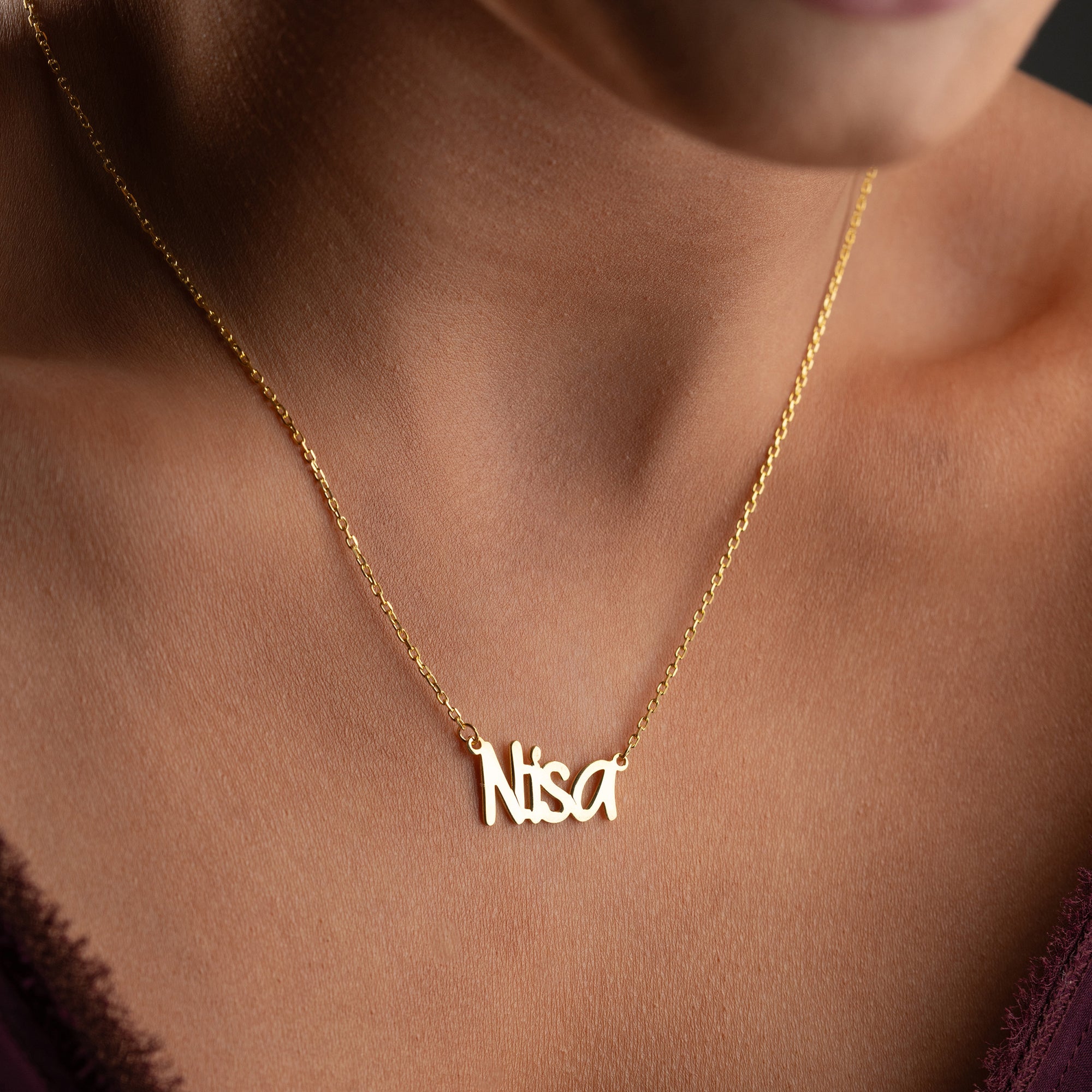Cutie Kids name necklace | 925 silver