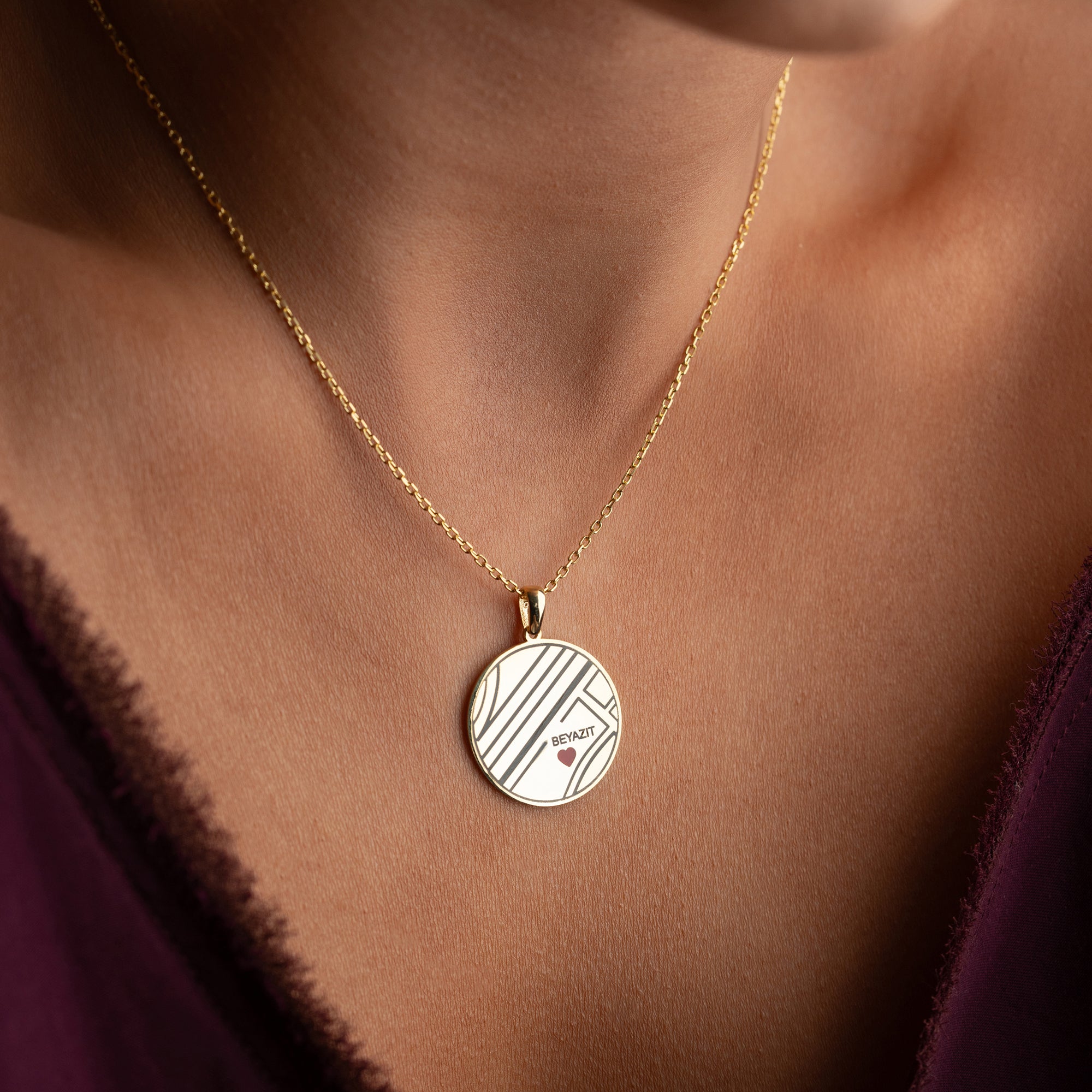 BIG BEE NECKLACE | 925 SILVER