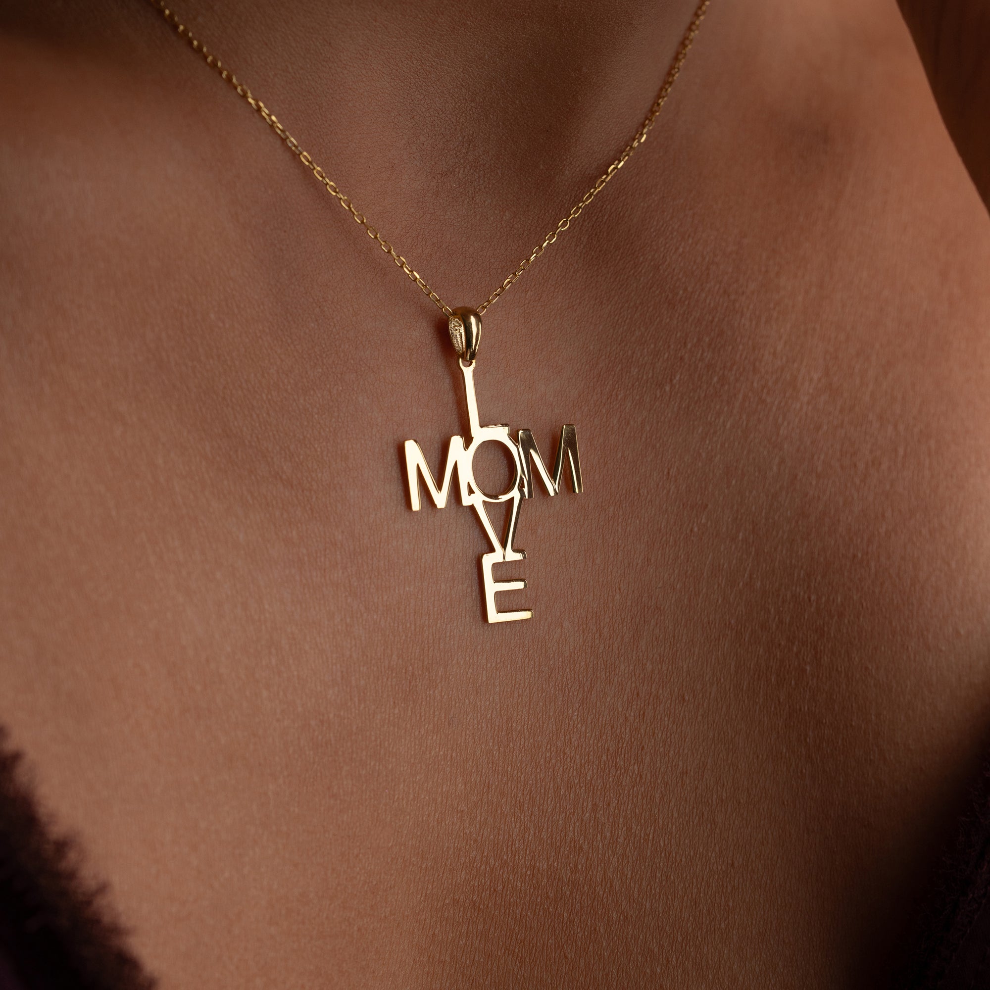 LOVE MOM NECKLACE | 925 SILVER