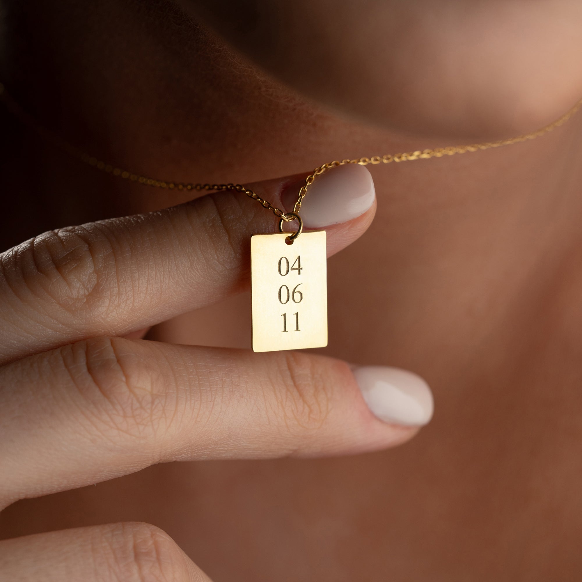 SAVE THE DATE NECKLACE | 925 SILVER