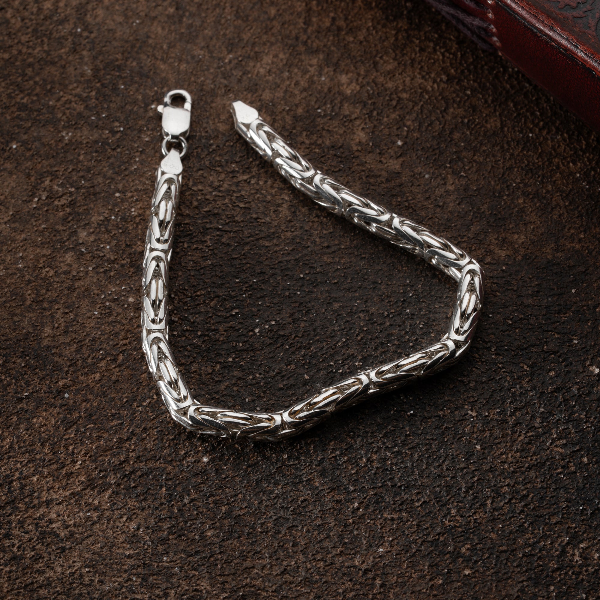 KÖNIGSARMBAND OVAL 5MM | 925 SILBER