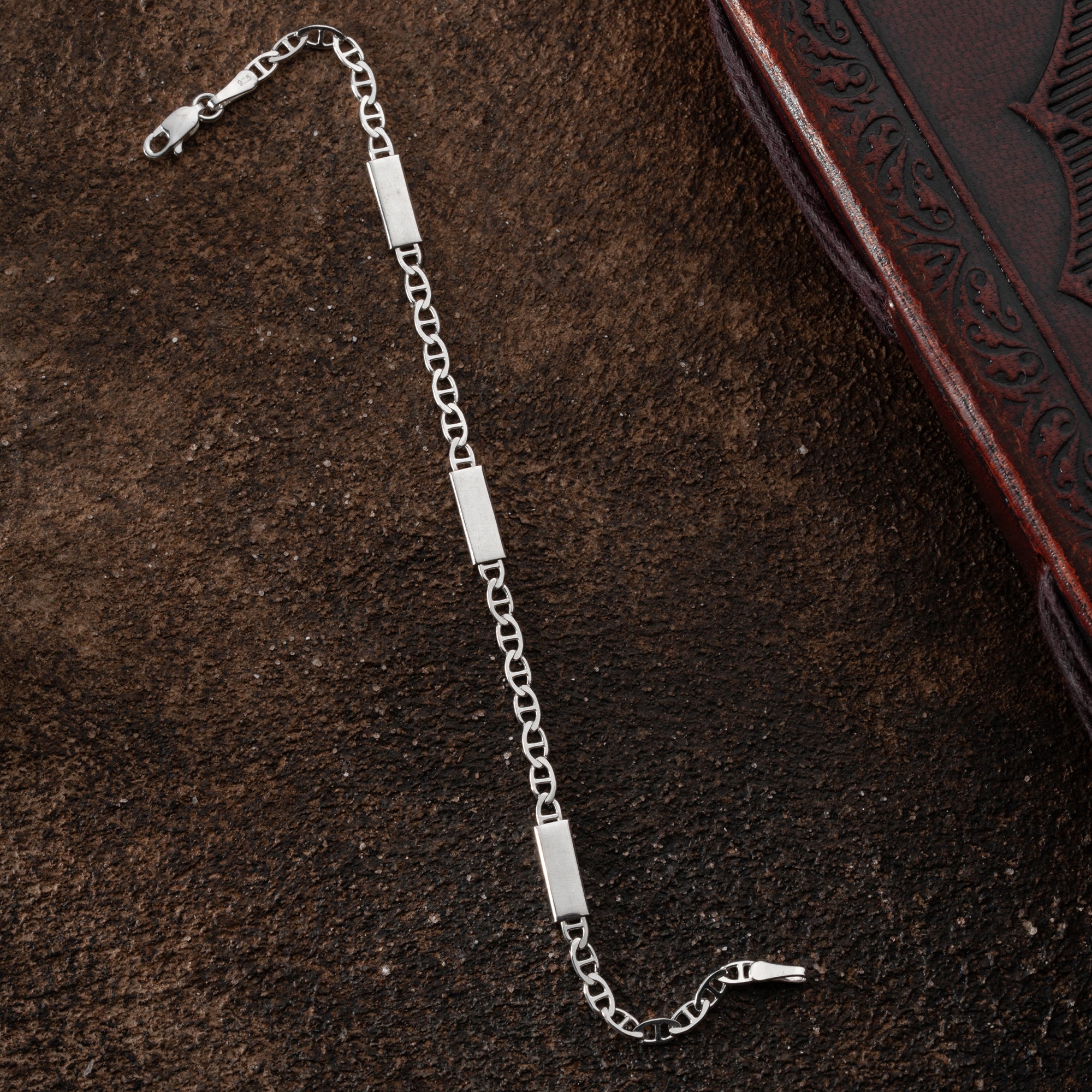 PLATTEN CUBAN LINK ARMBAND 4MM | 925 SILBER