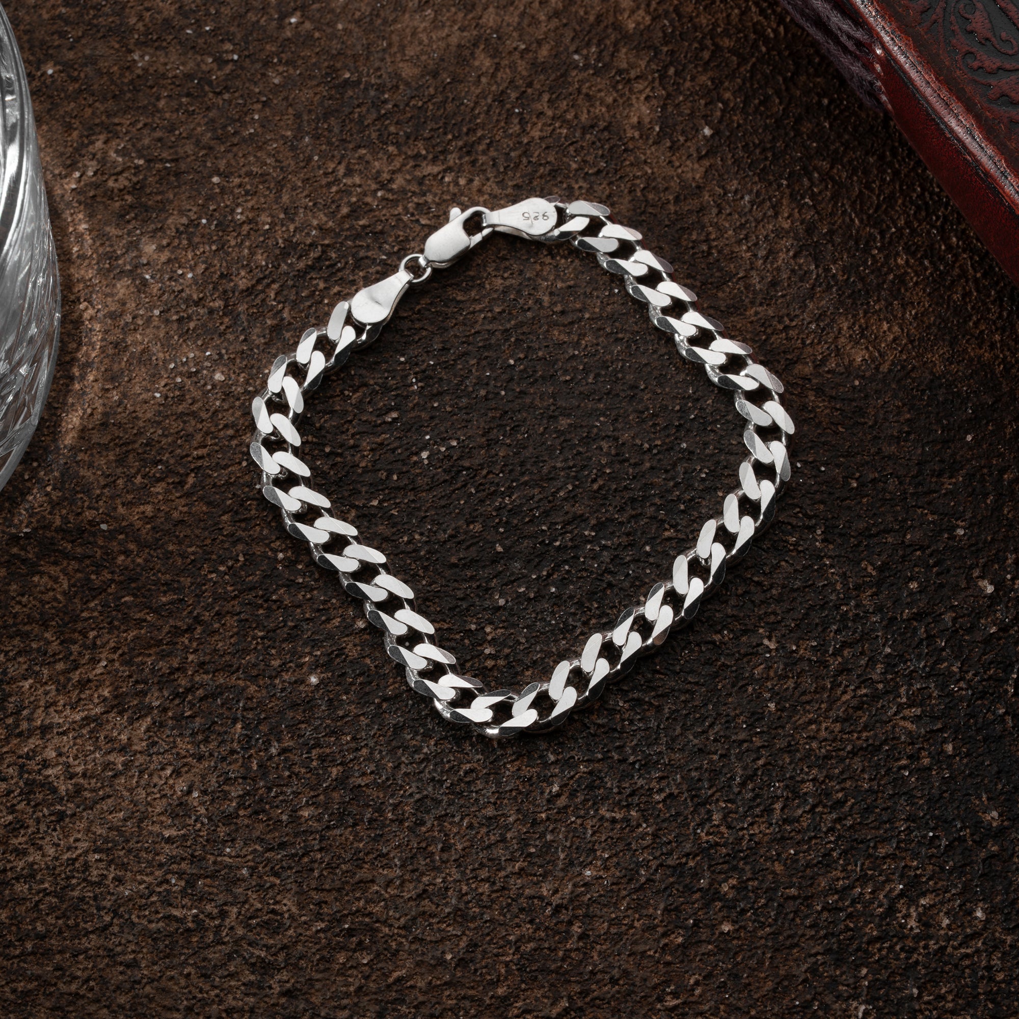 PANZER ARMBAND 5MM | 925 SILBER