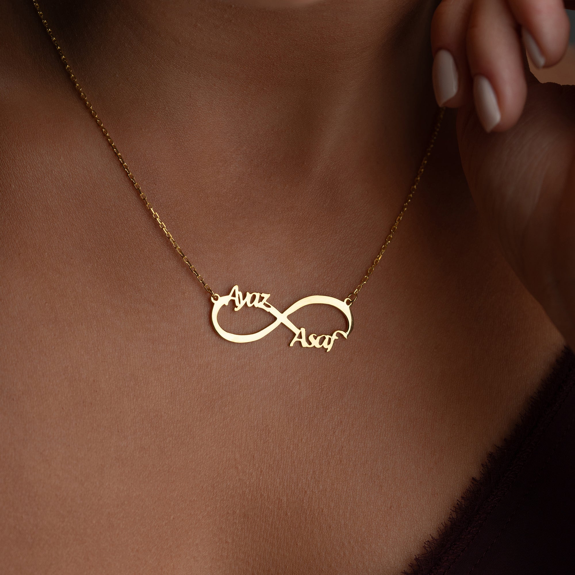 INFINITY NAME NECKLACE | 925 SILVER