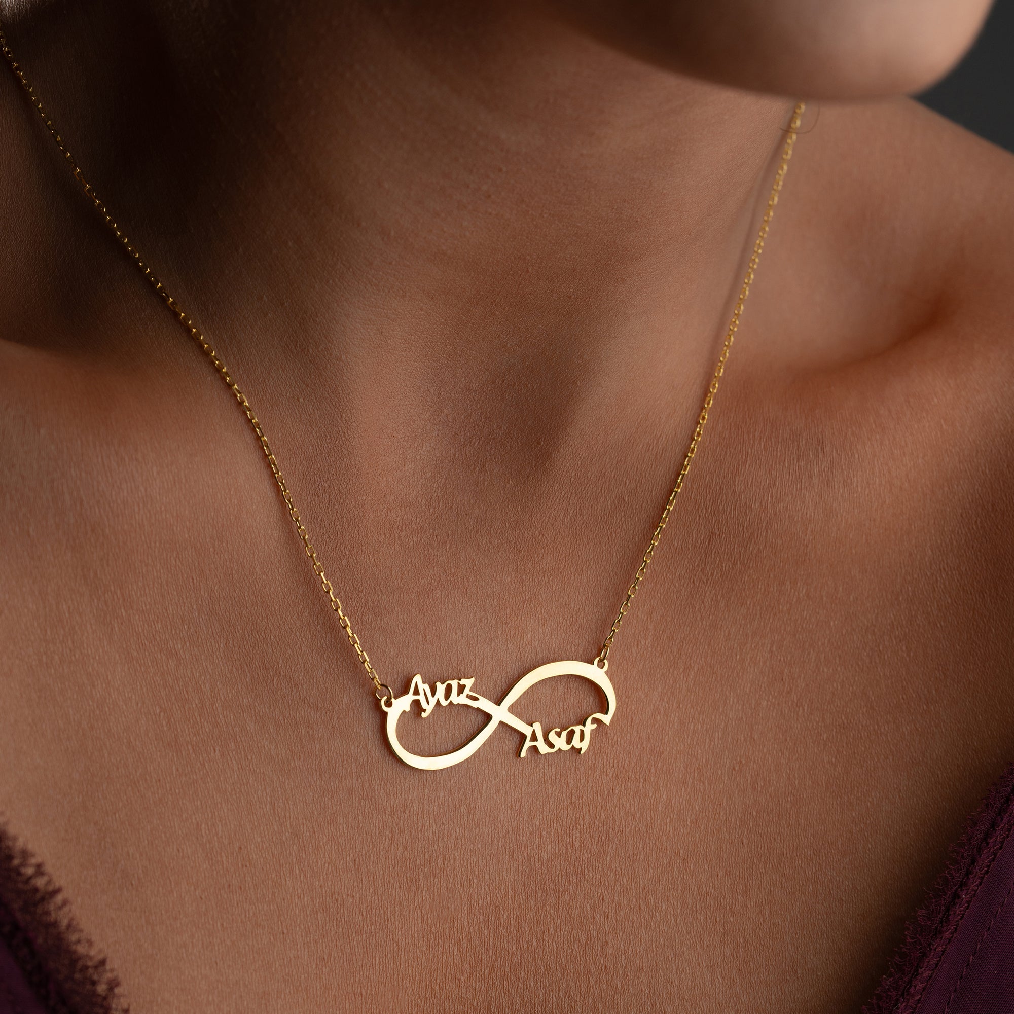 INFINITY NAME NECKLACE | 925 SILVER
