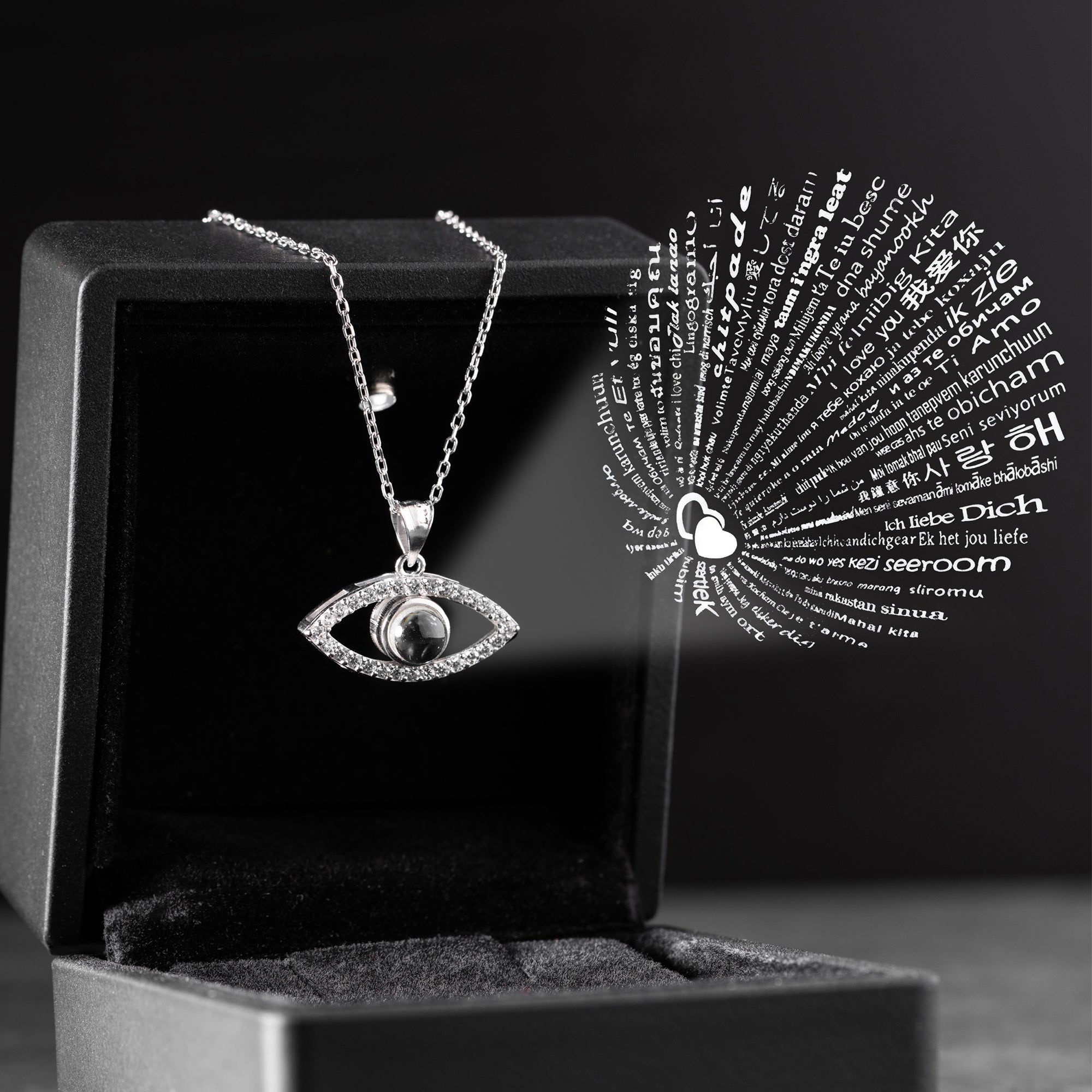 PHOTO ENGRAVING NECKLACE | 925 SILVER 