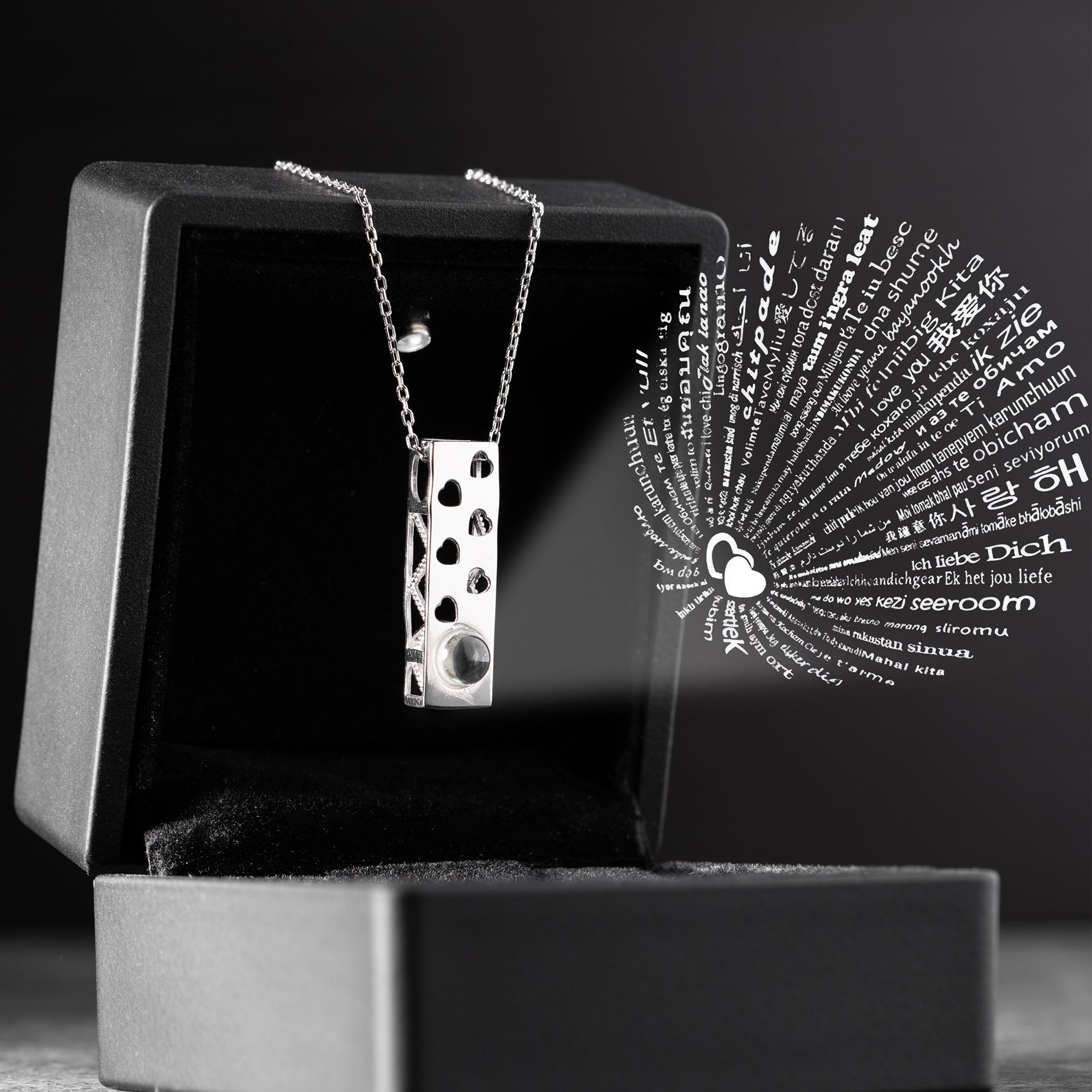 MOND HALSKETTE | 925 SILBER