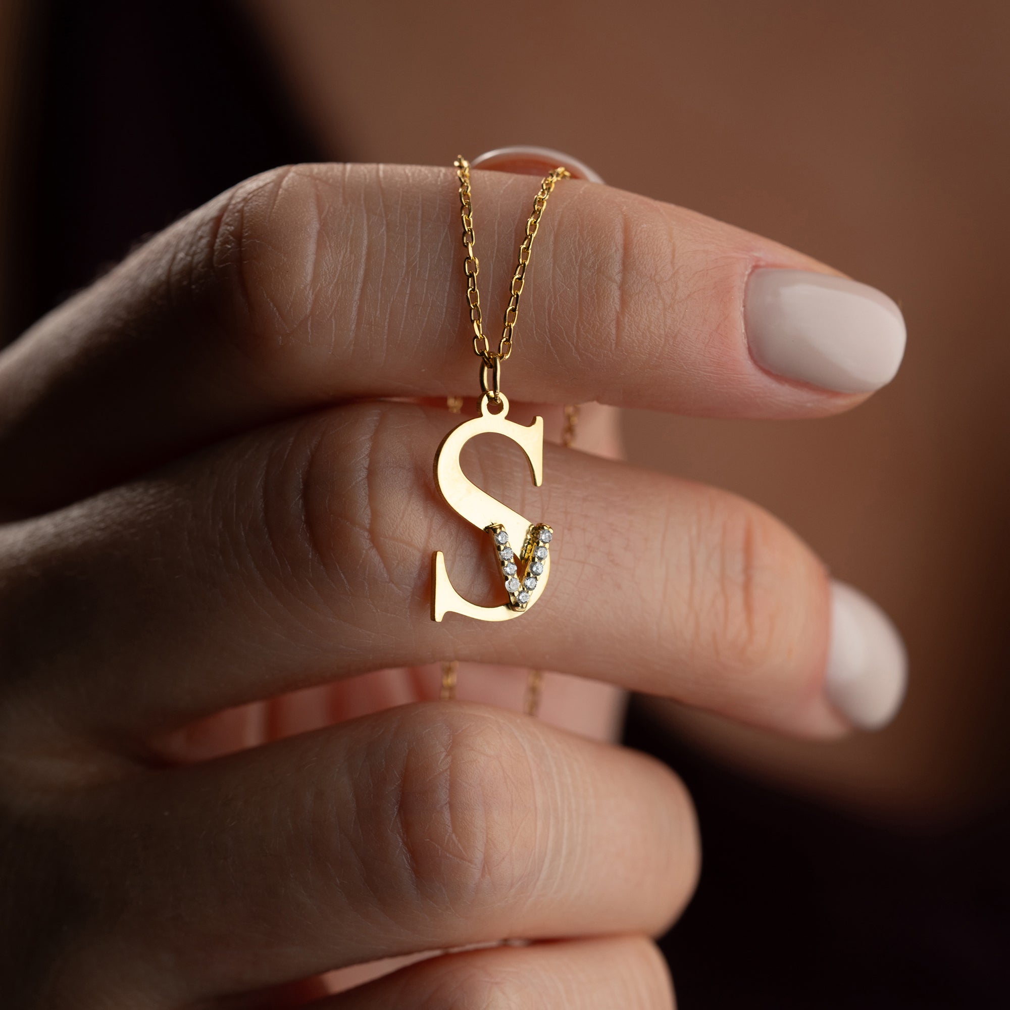 INITIALEN COMBO HALSKETTE | 925 SILBER