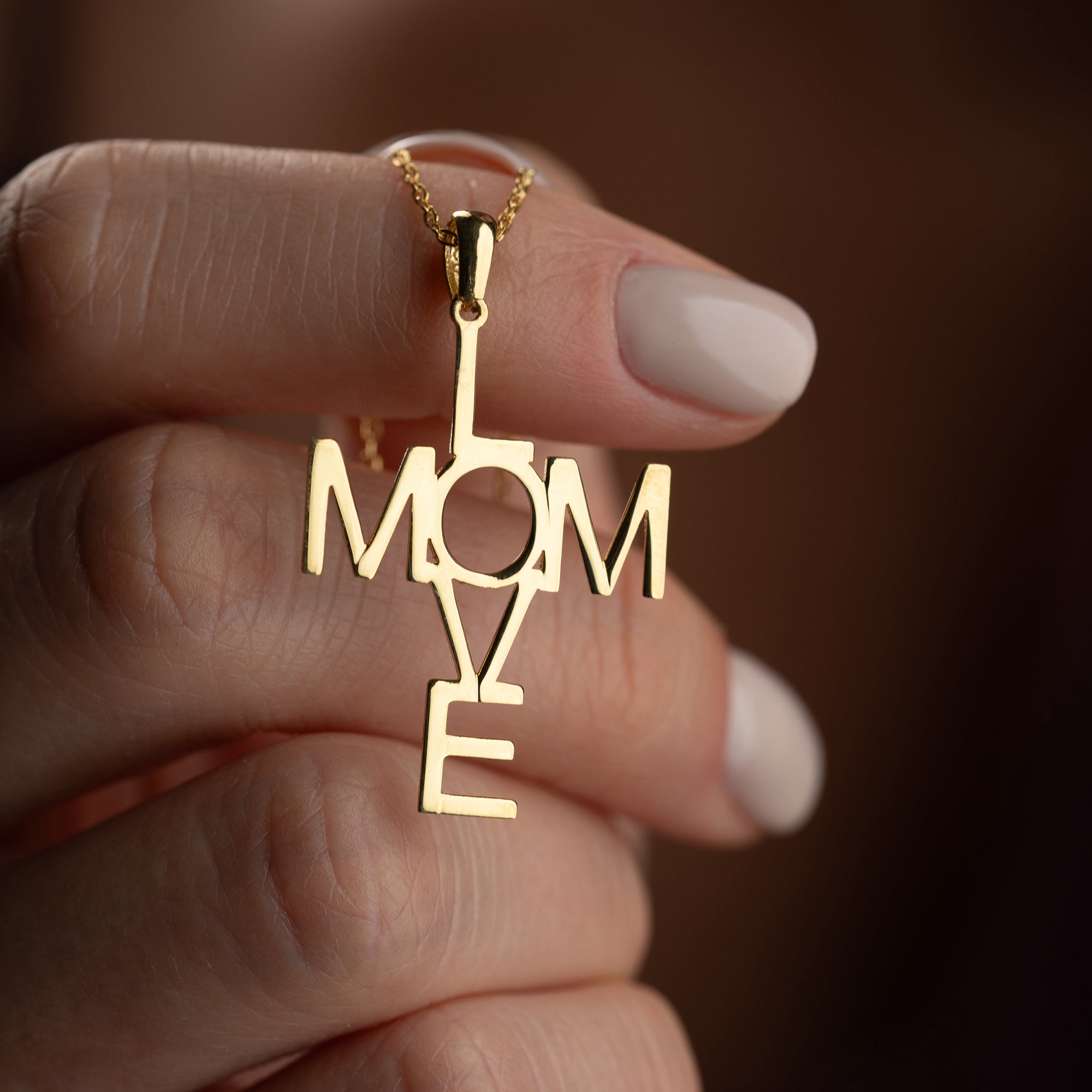 LOVE MOM NECKLACE | 925 SILVER