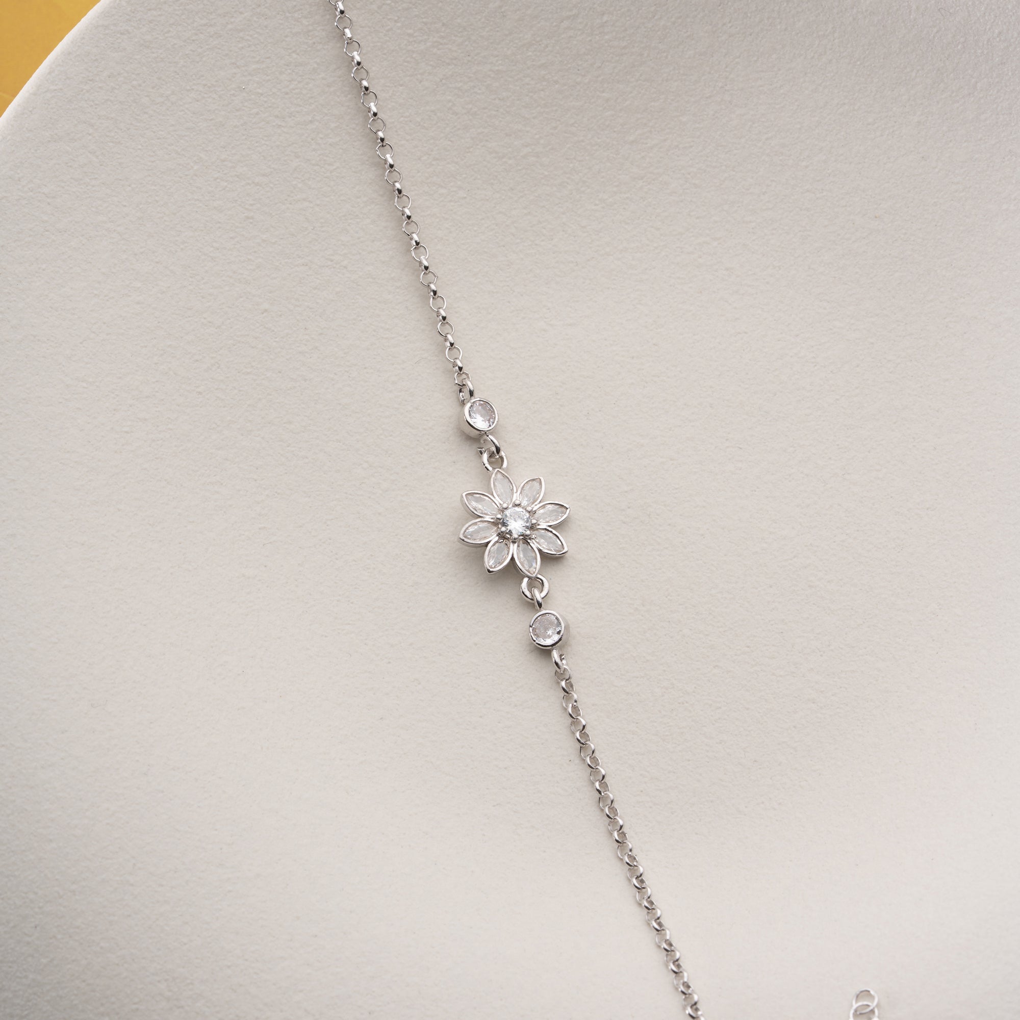 BLUME ARMREIFE | 925 SILBER