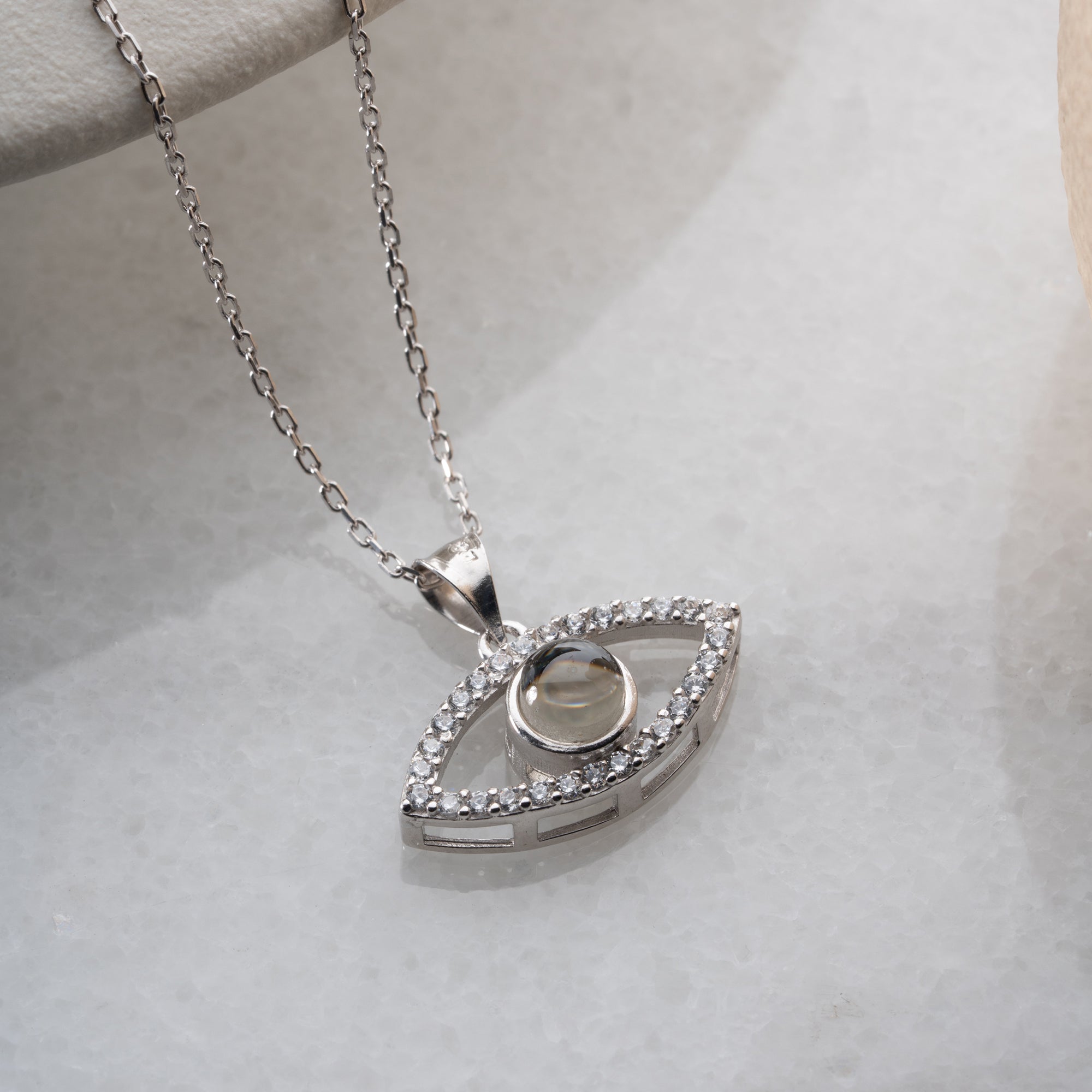 PHOTO ENGRAVING NECKLACE | 925 SILVER 