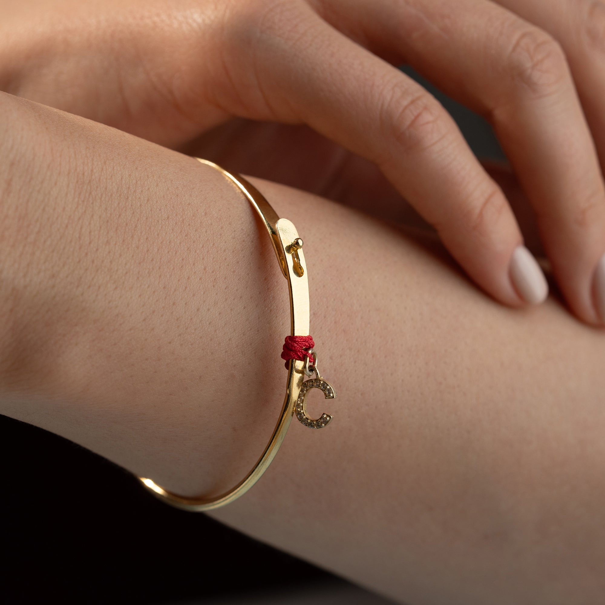 INFINITY BUCHSTABEN ARMREIFE | 925 SILBER