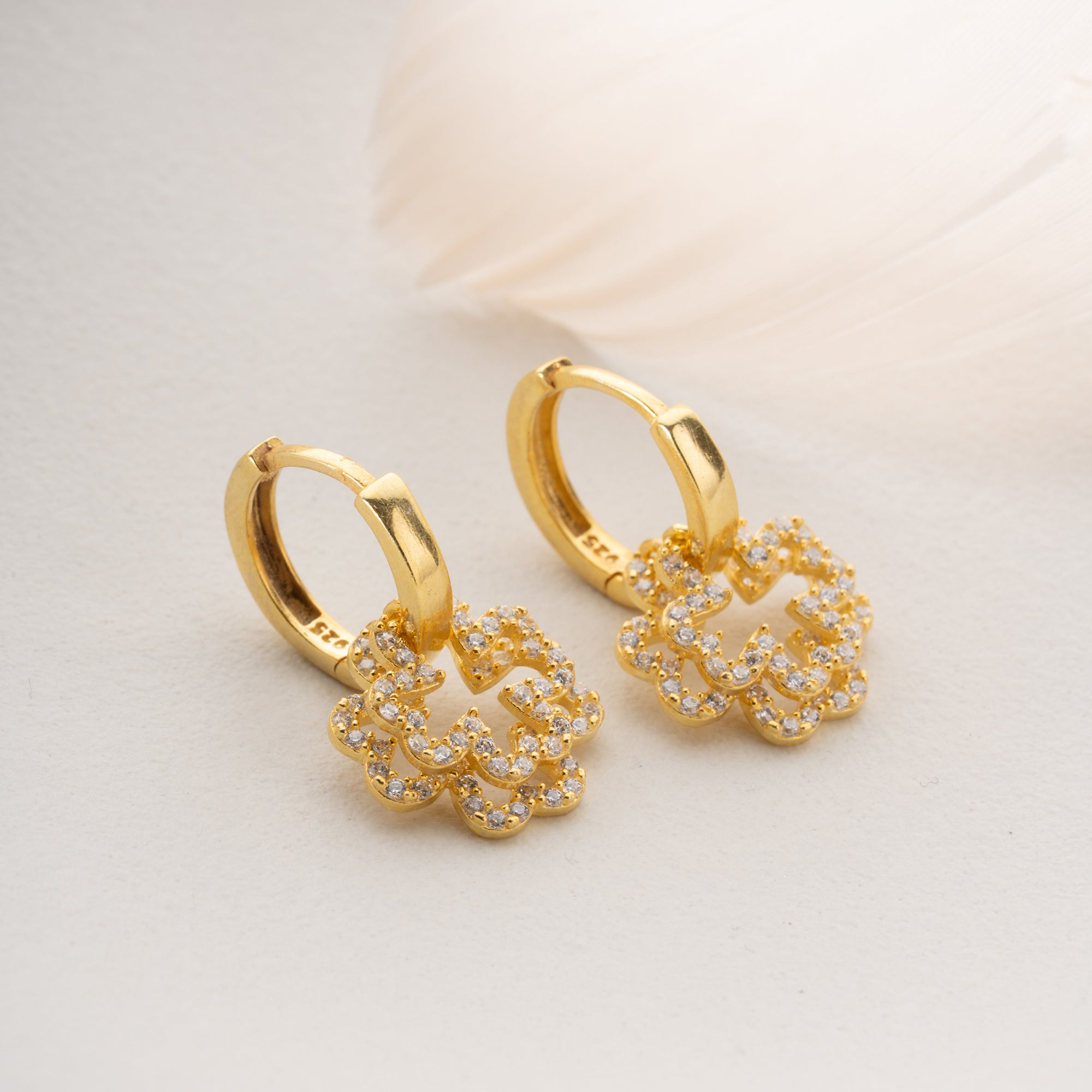 OLVIE EARRINGS | 925 SILVER