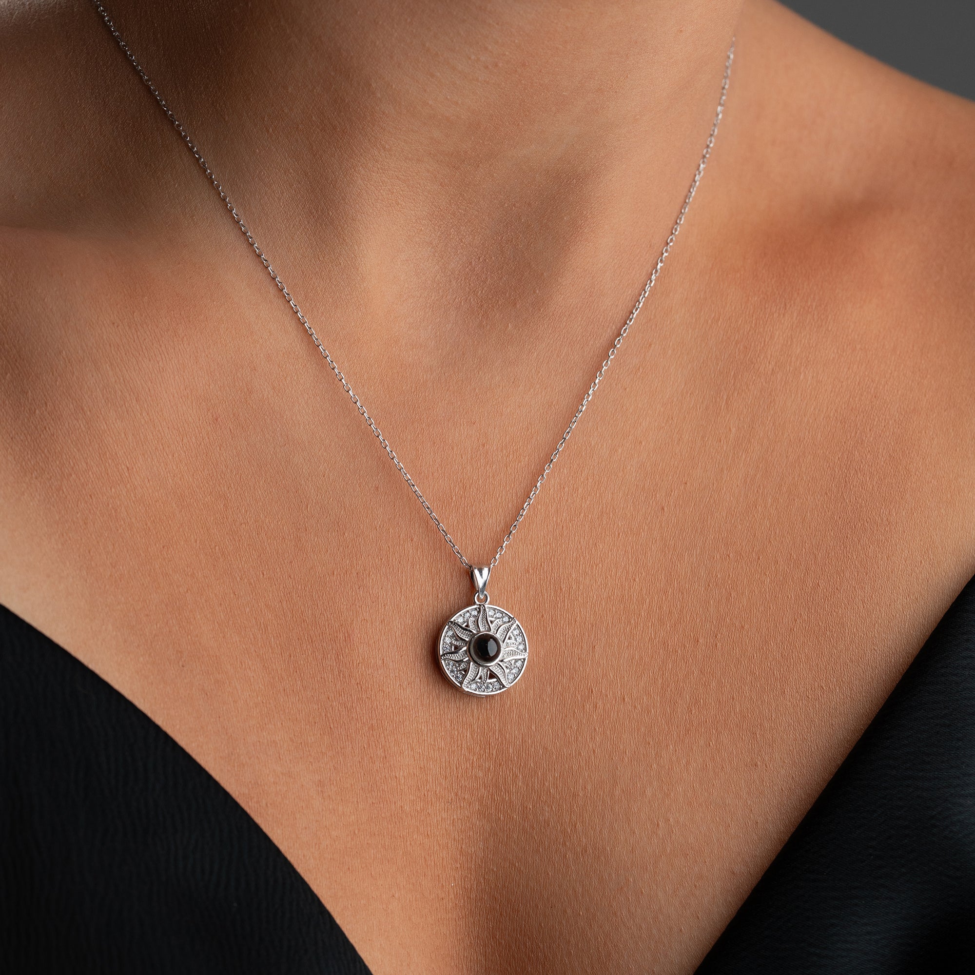 GLANZ HALSKETTE | 925 SILBER
