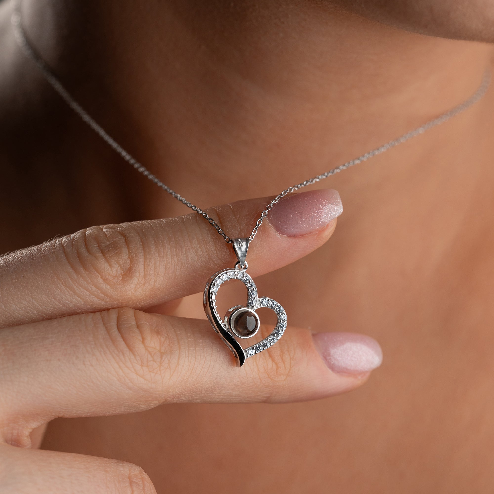 HERZ HALSKETTE | 925 SILBER