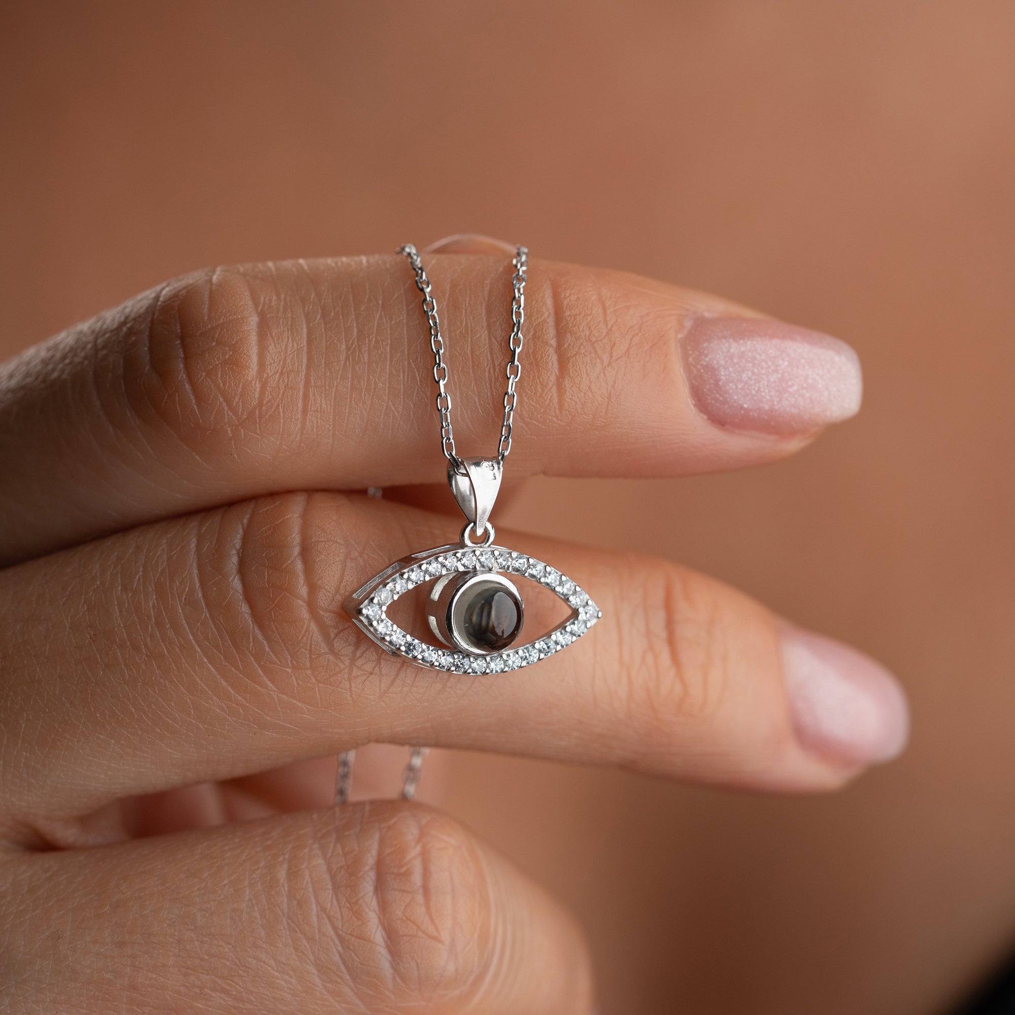 PHOTO ENGRAVING NECKLACE | 925 SILVER 