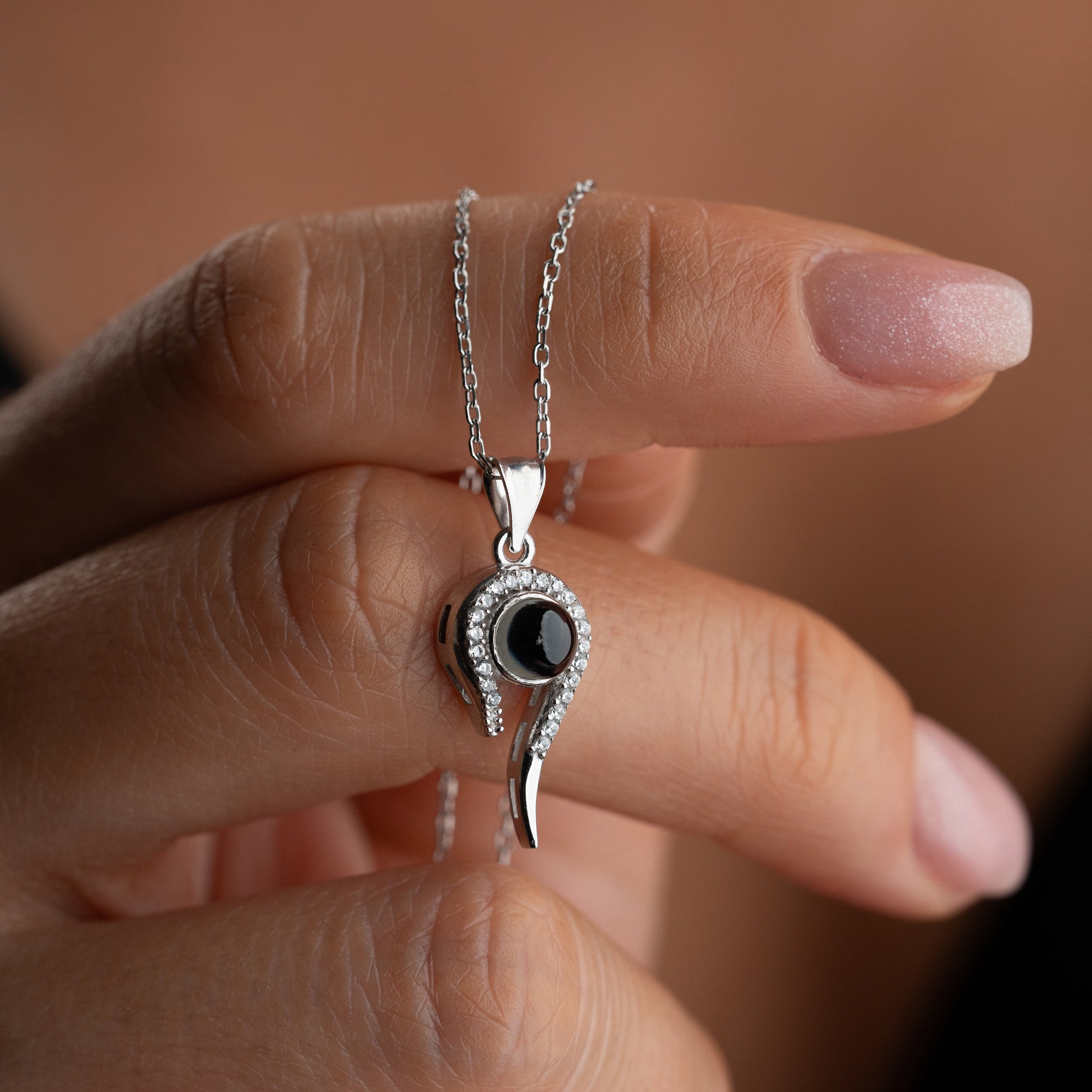 PHOTO ENGRAVING NECKLACE | 925 SILVER 