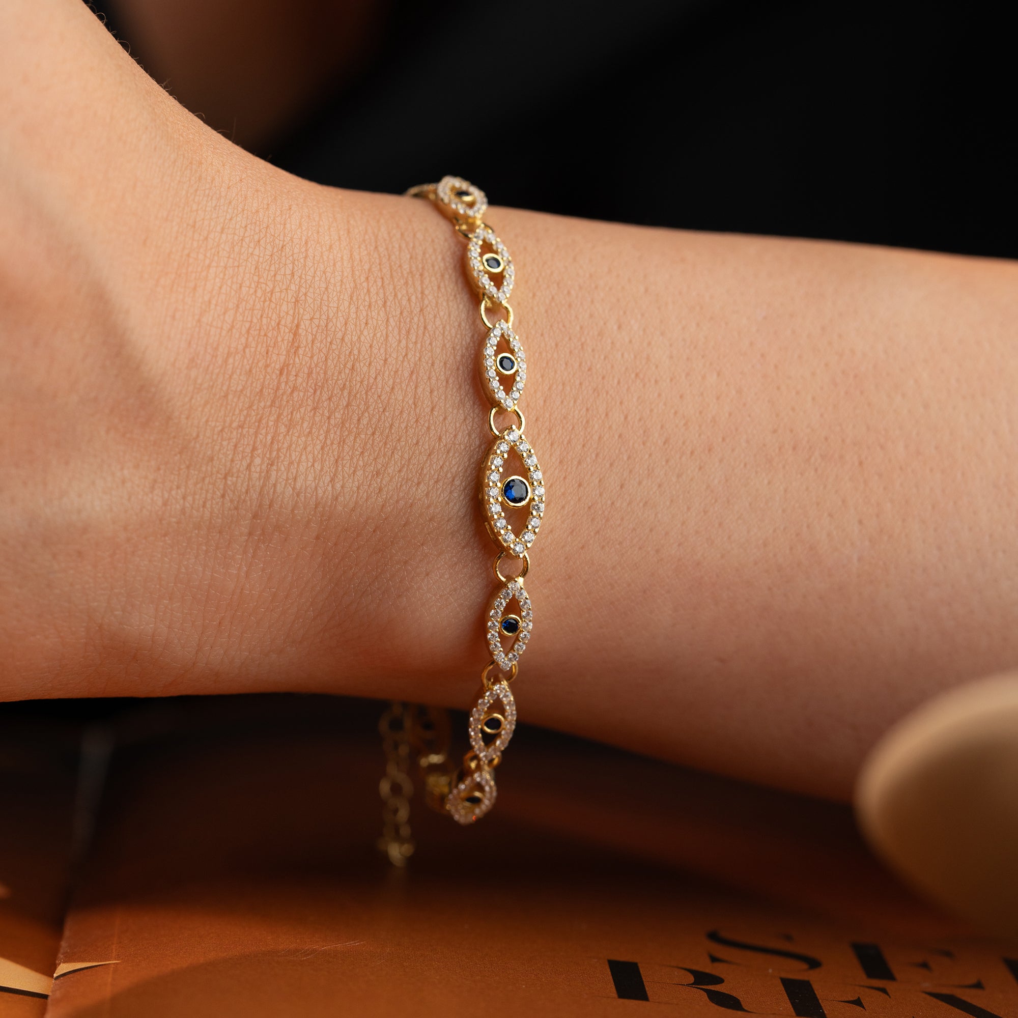 AUGE ARMKETTE | 925 SILBER