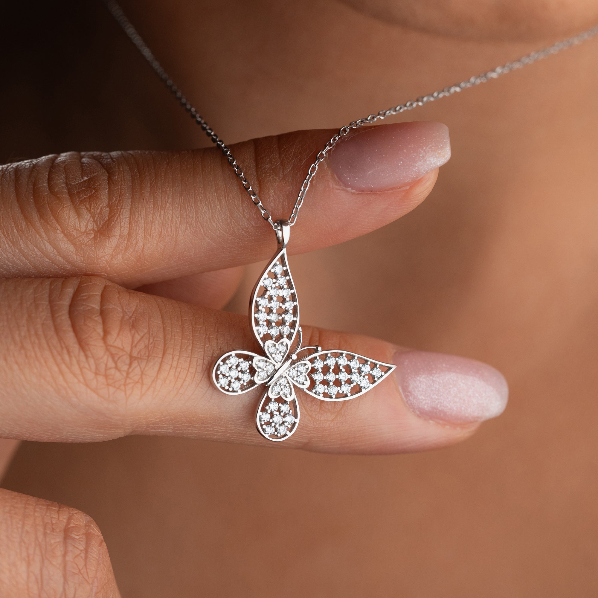 SCHMETTERLING HALSKETTE | 925 SILBER