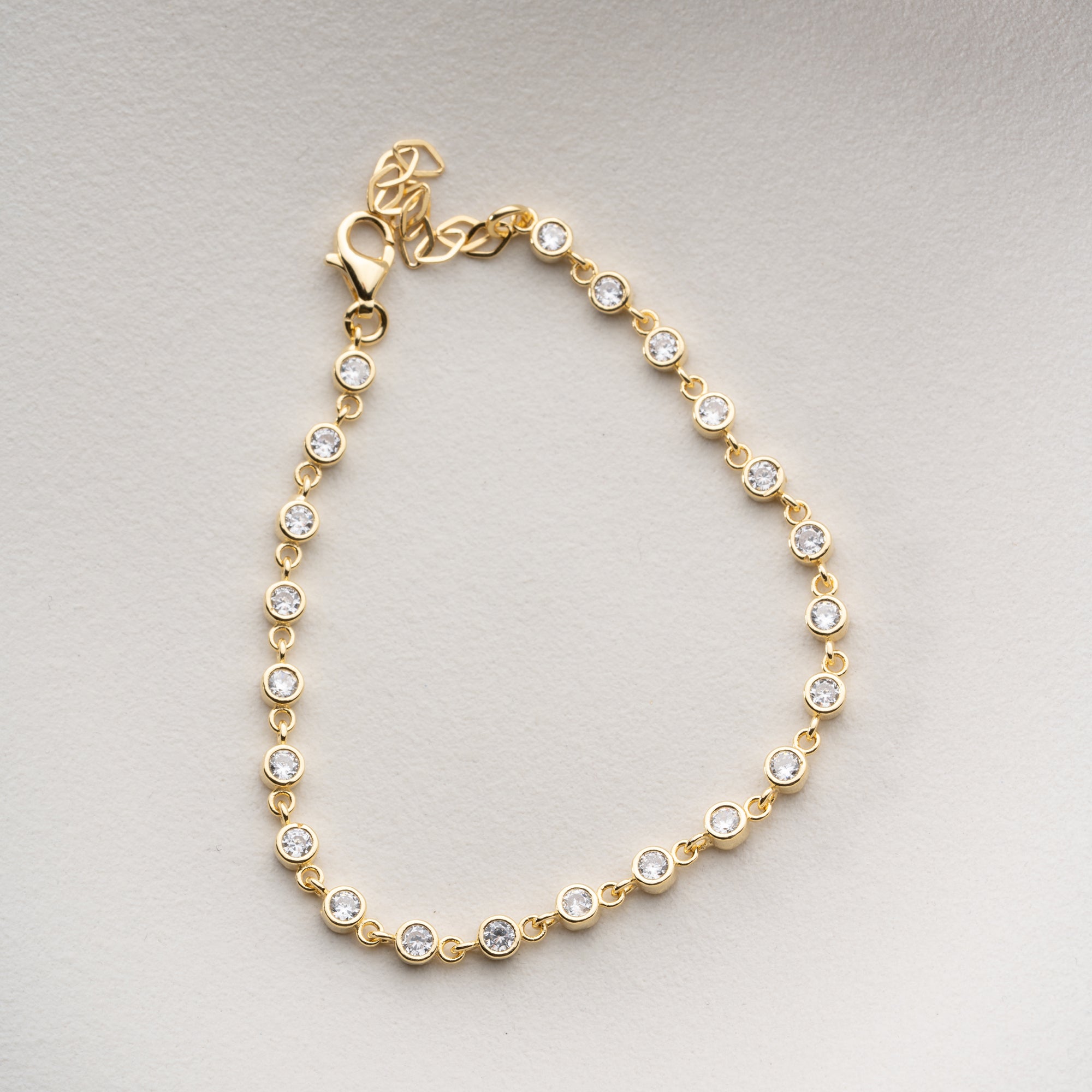 ZIRKONIA BIG ARMKETTE | 925 SILBER
