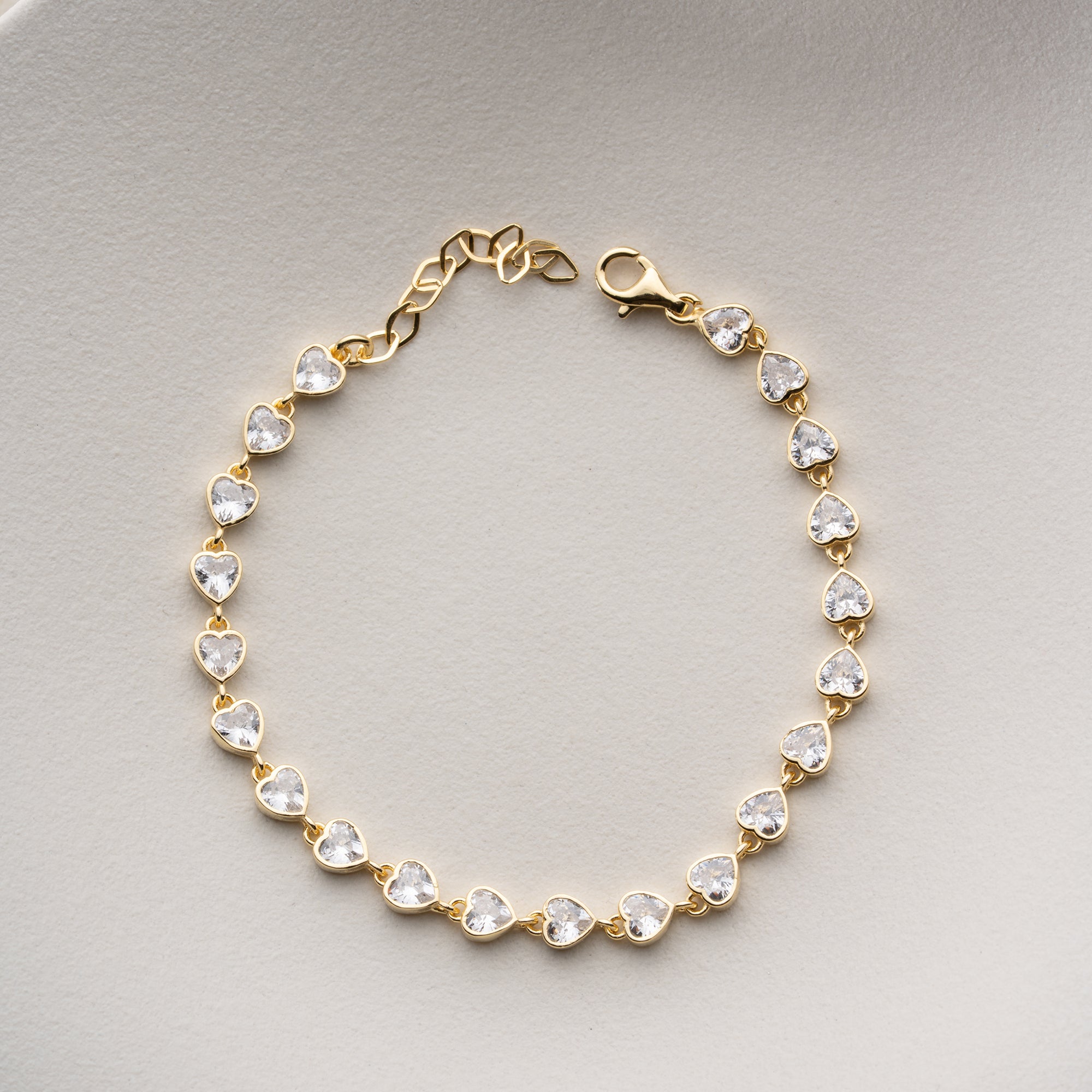 HERZ ARMKETTE II | 925 SILBER