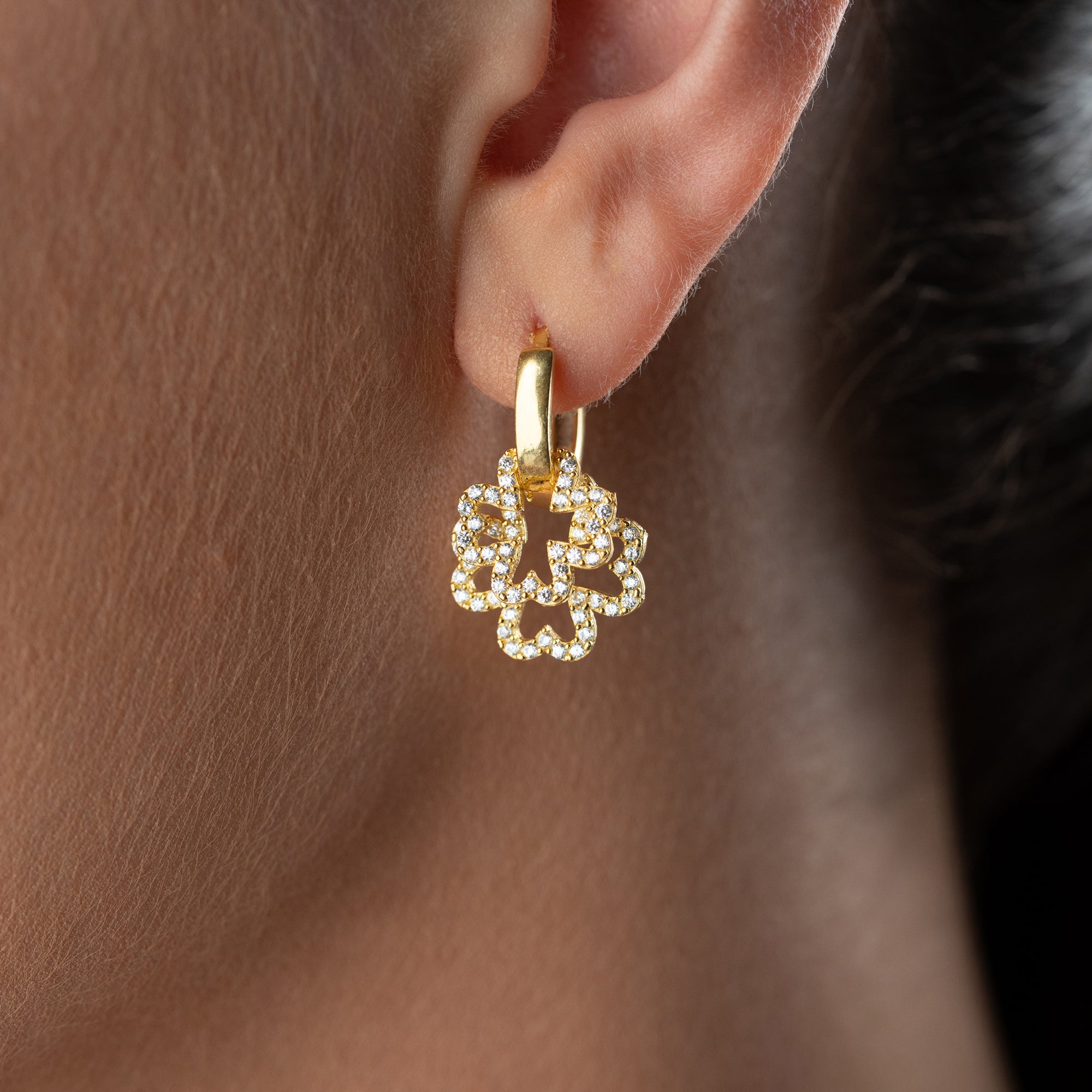 OLVIE EARRINGS | 925 SILVER