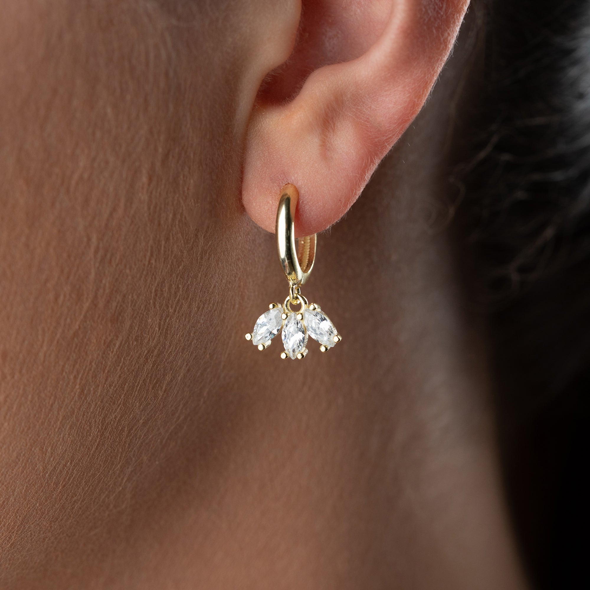 OLVIE EARRINGS | 925 SILVER