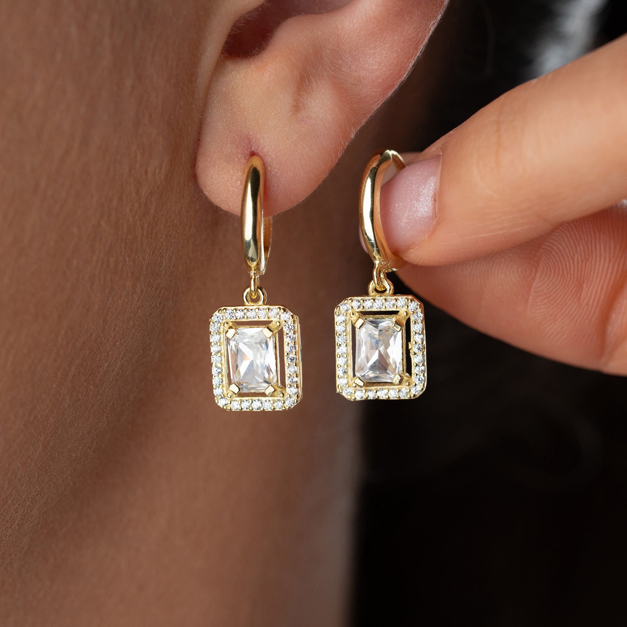 OLVIE EARRINGS | 925 SILVER