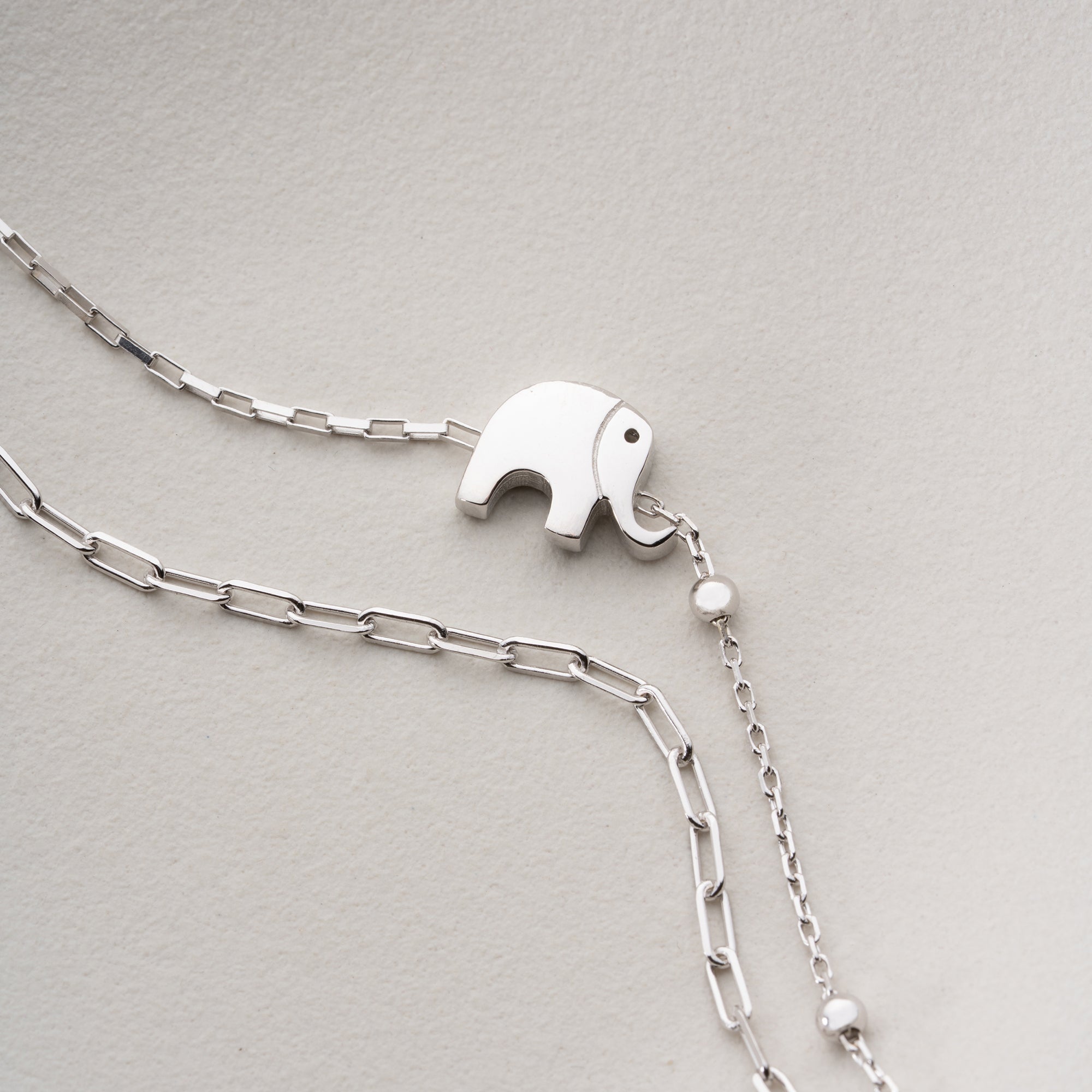 ELEFANT ARMKETTE | 925 SILBER