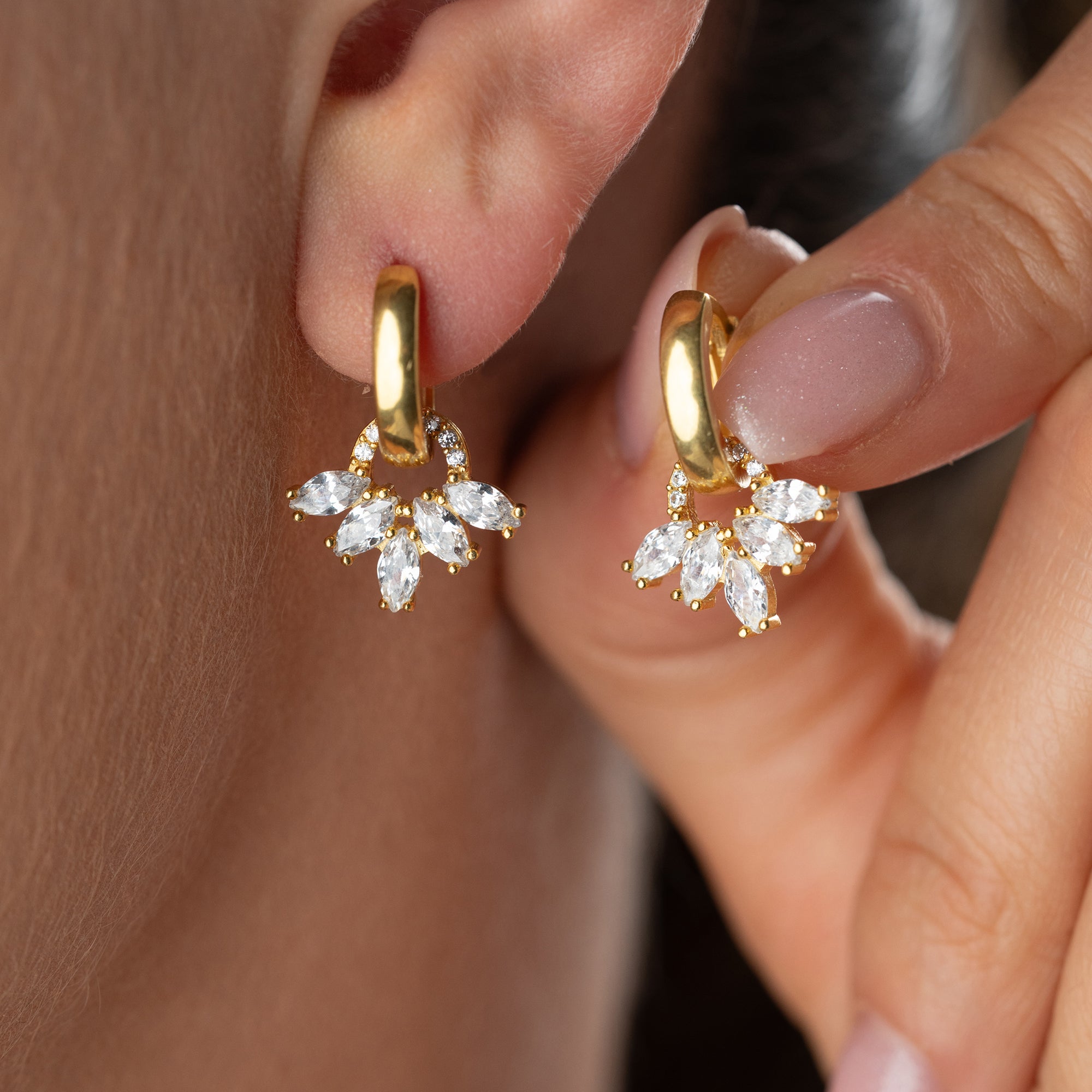 OLVIE EARRINGS | 925 SILVER