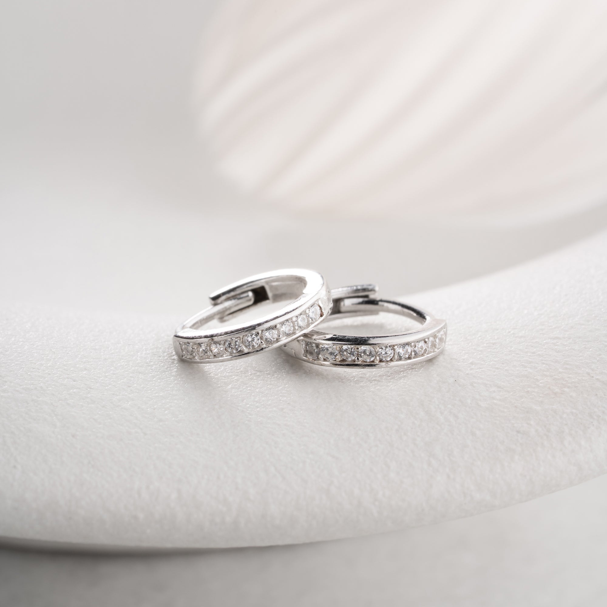 Zirconia Cloverleaf Earrings | 925 Silver