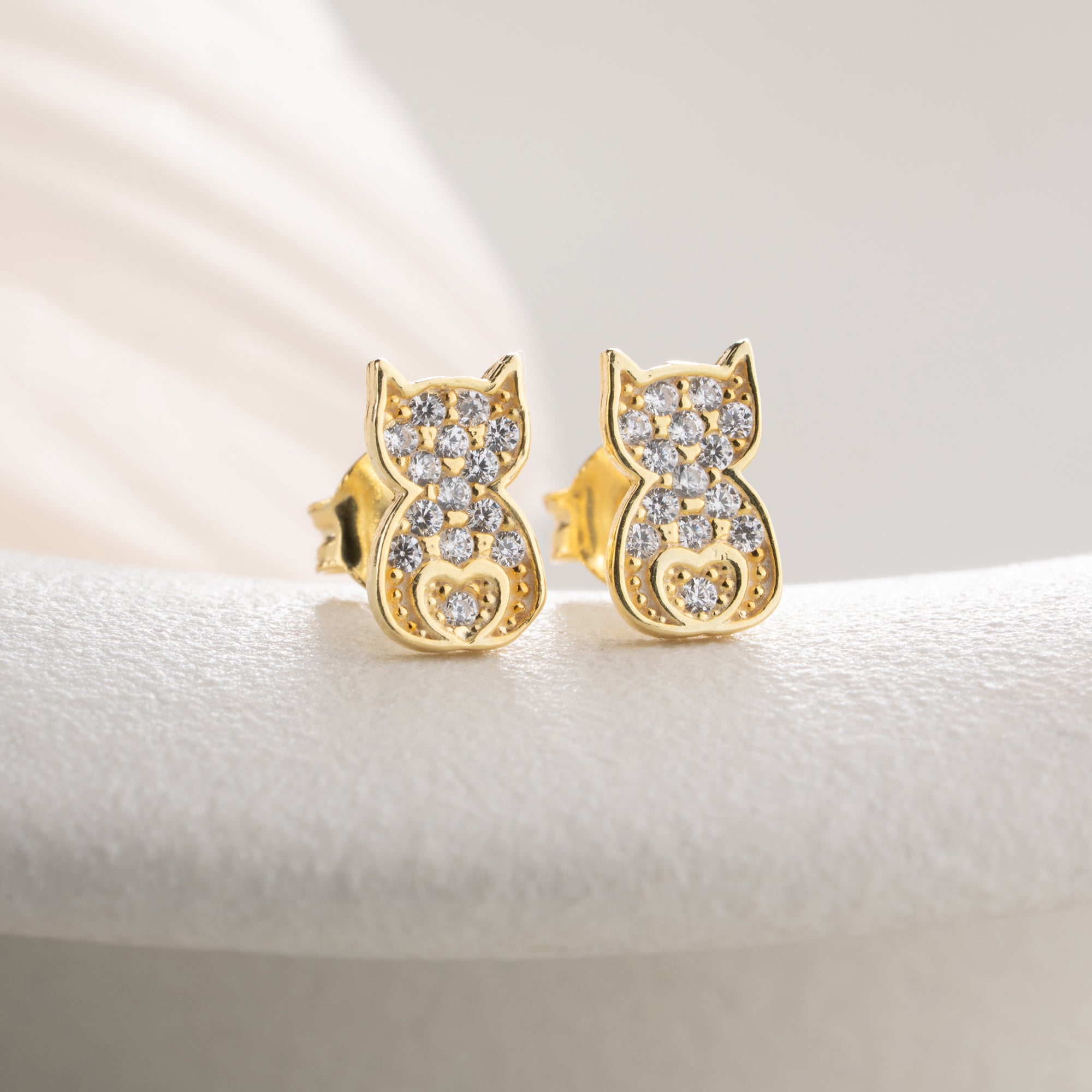 Zirconia Cloverleaf Earrings | 925 Silver