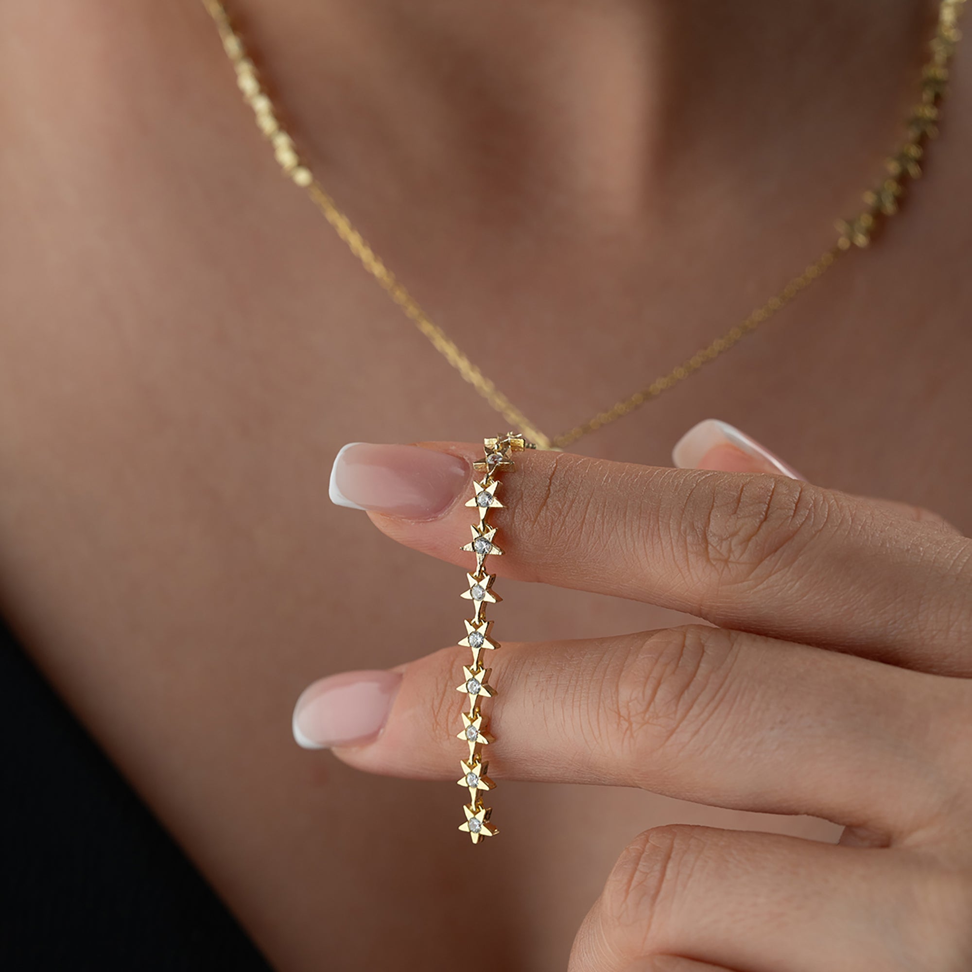 MOI STERN Y KETTE | 925 SILBER